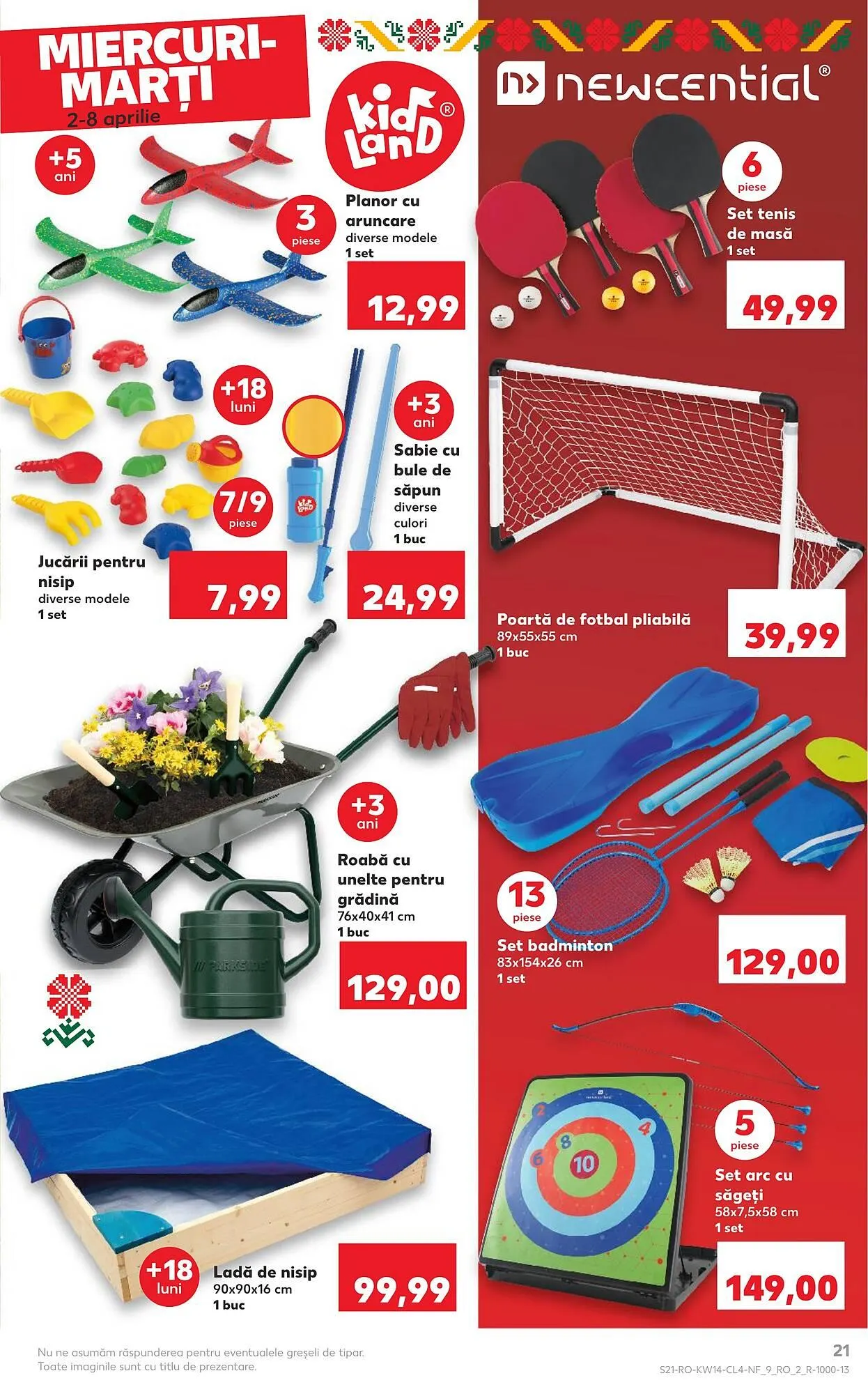 Catalog Catalog Kaufland de la 2 aprilie până la 8 aprilie 2025 - Revista Pagina 21