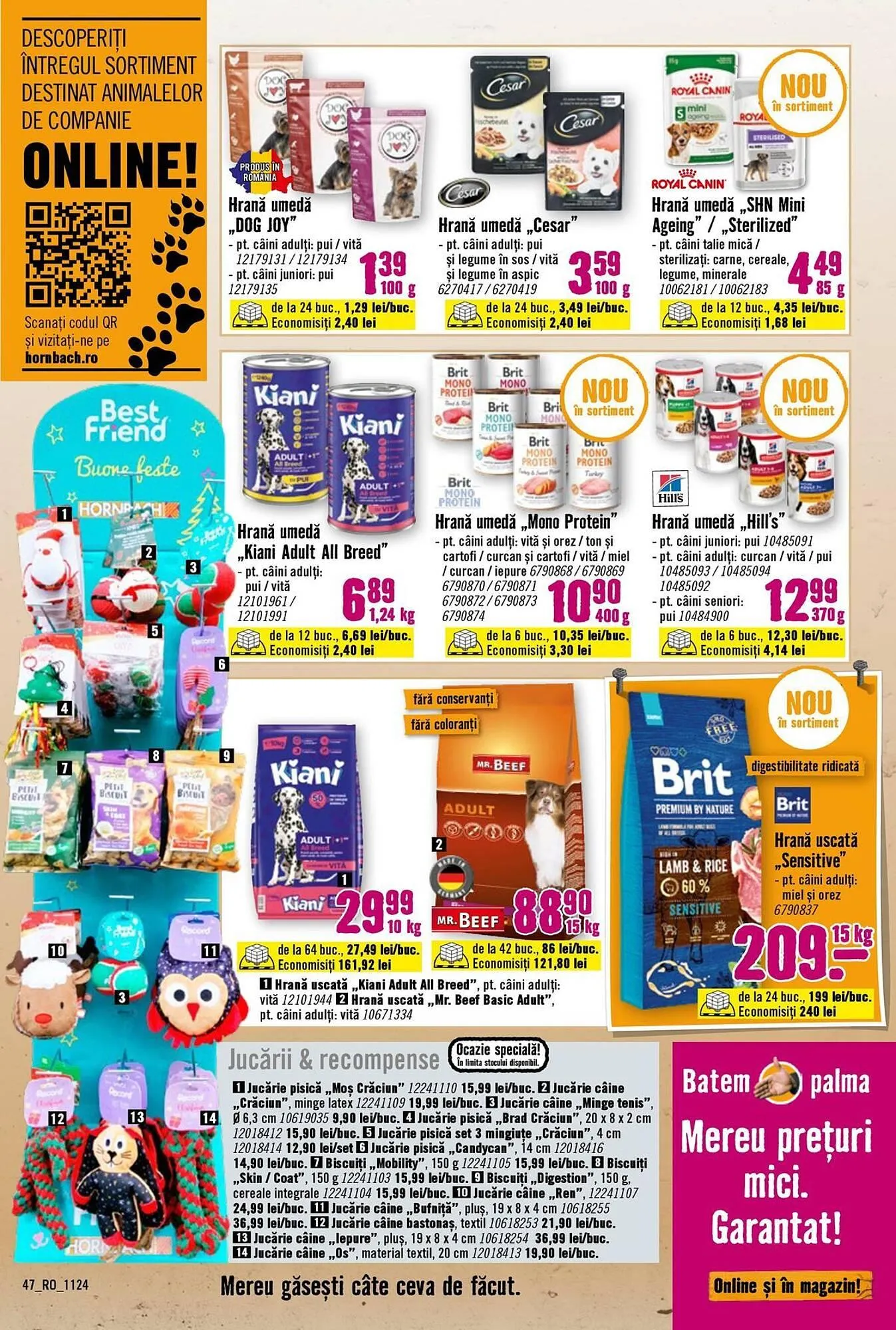 Catalog Catalog Hornbach de la 28 octombrie până la 30 noiembrie 2024 - Revista Pagina 47