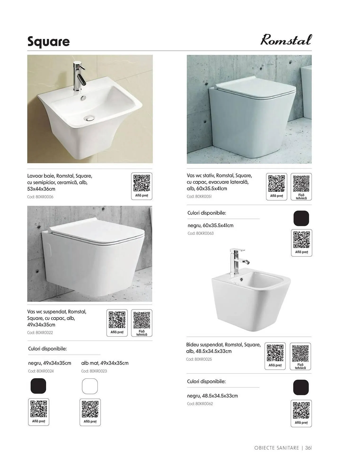 Catalog Catalog Romstal de la 1 aprilie până la 31 decembrie 2026 - Revista Pagina 361