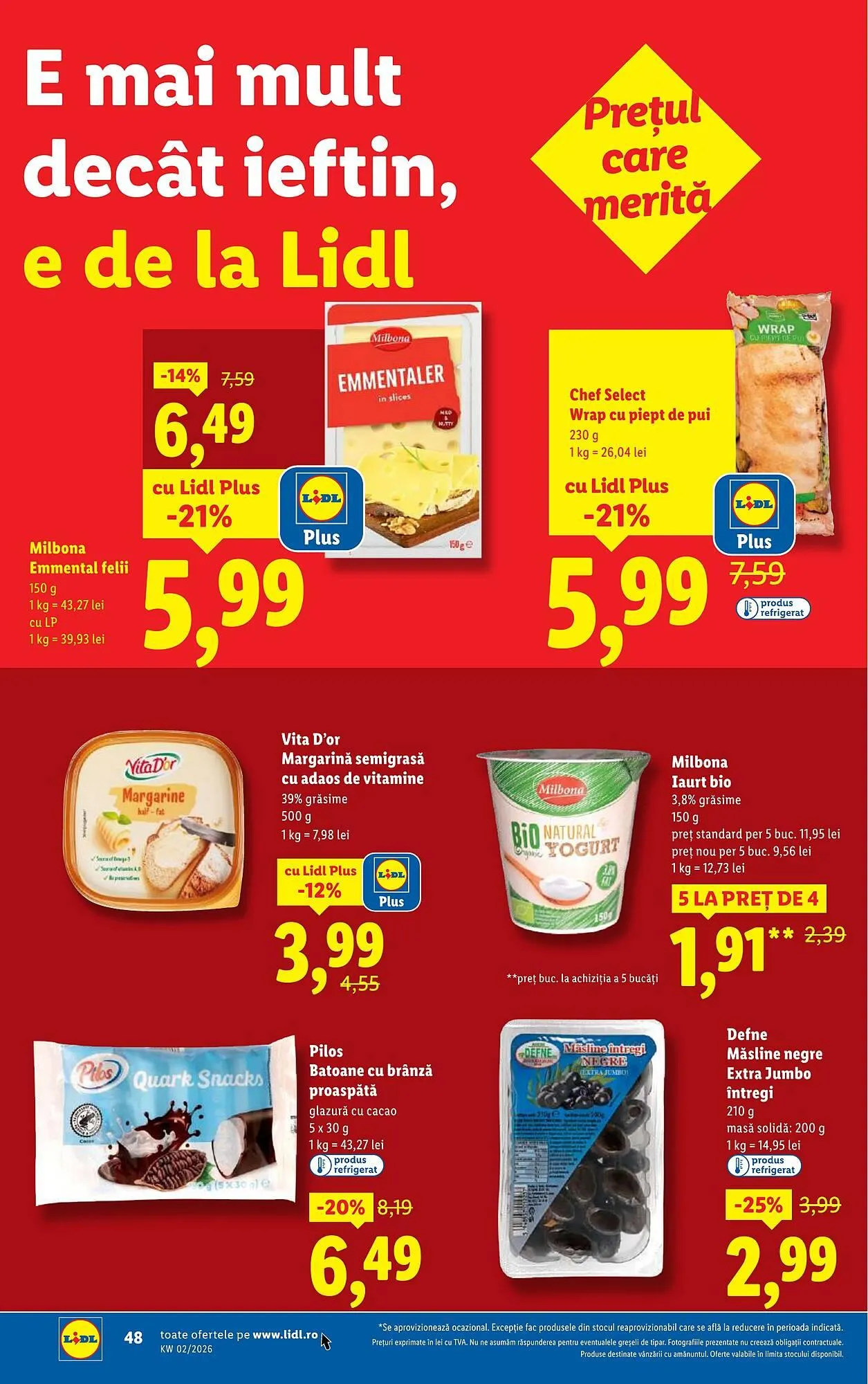 Catalog Catalog Lidl de la 5 ianuarie până la 11 ianuarie 2026 - Revista Pagina 48