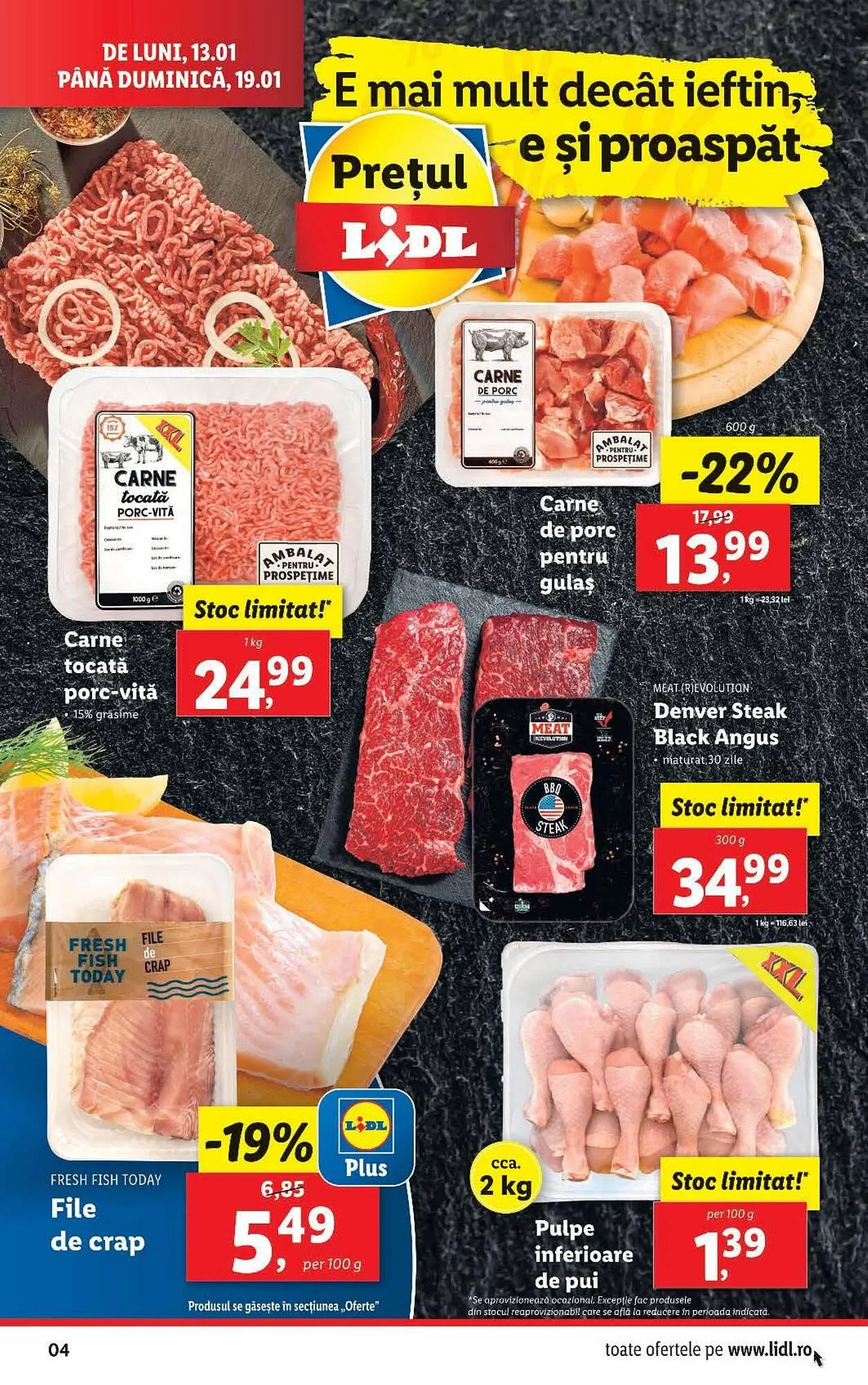 Catalog Catalog Lidl de la 13 ianuarie până la 19 ianuarie 2025 - Revista Pagina 4