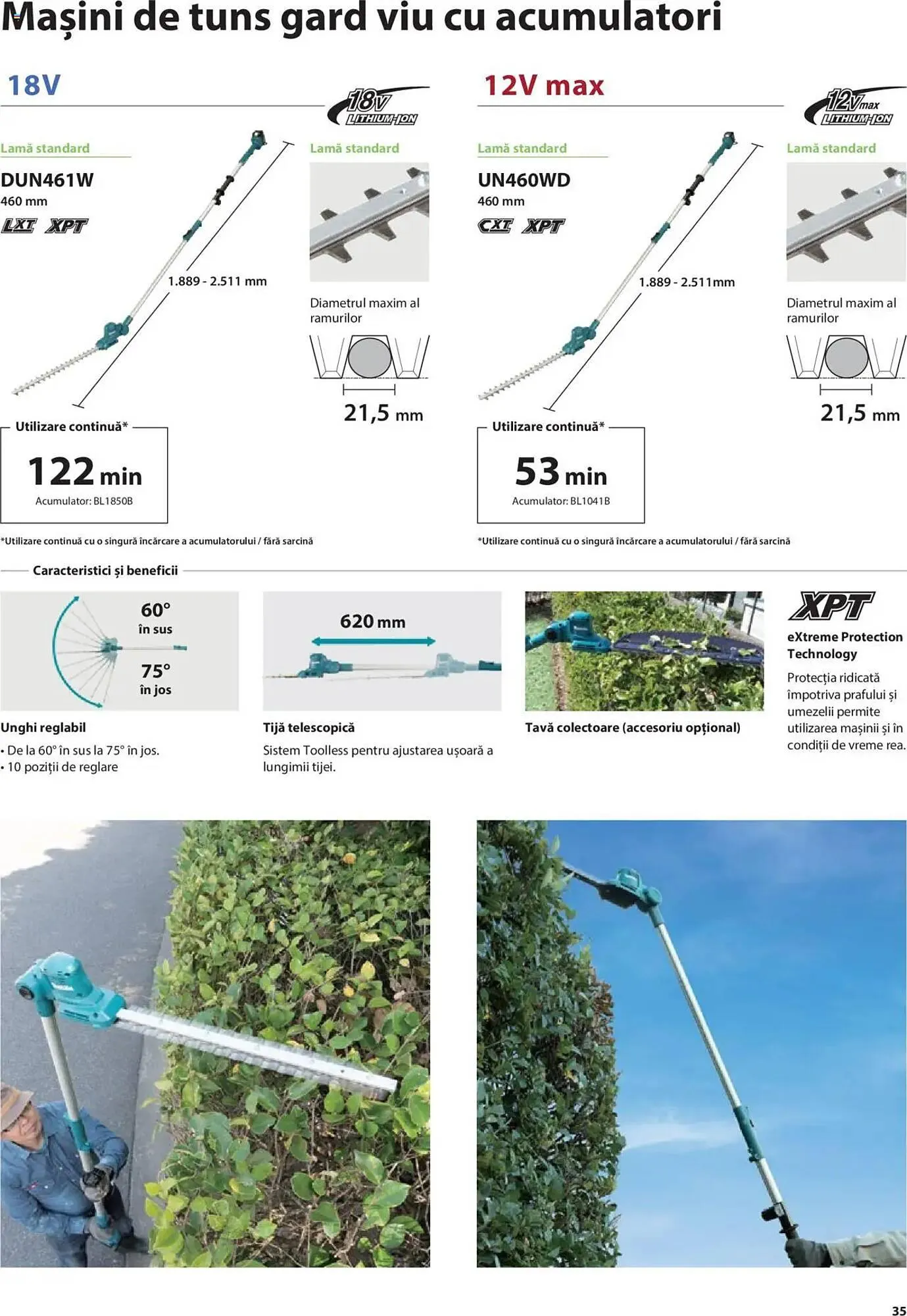 Catalog Catalog Makita de la 8 ianuarie până la 31 decembrie 2025 - Revista Pagina 35