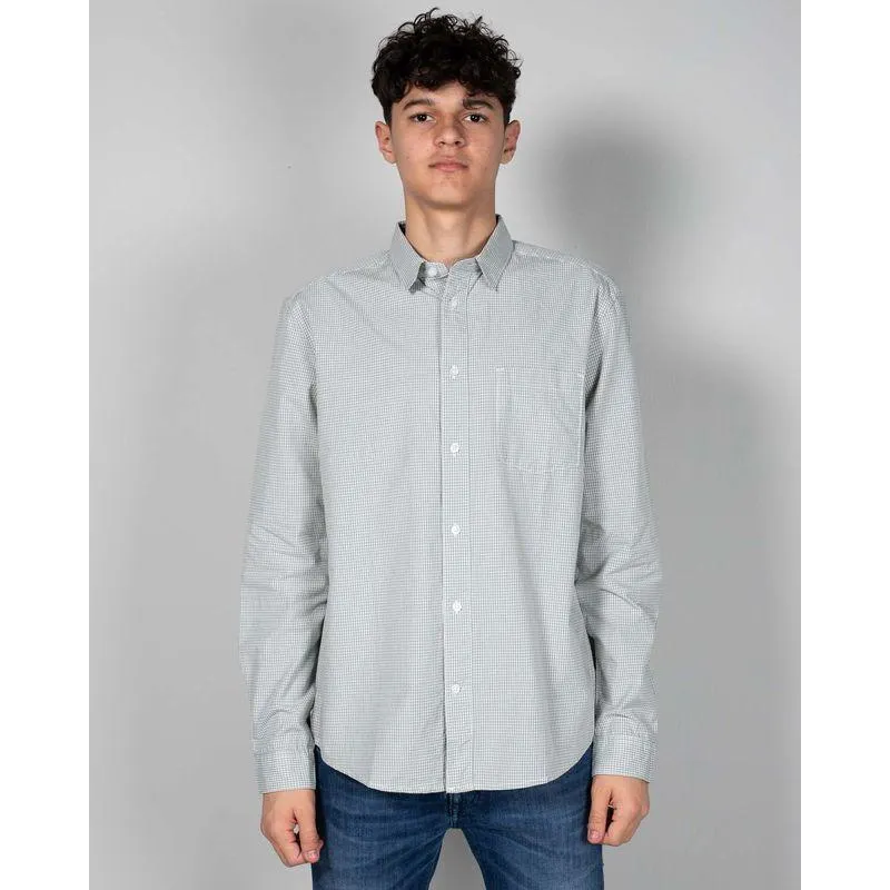 Camasa din bumbac cu buzunar la piept 24OFF02001