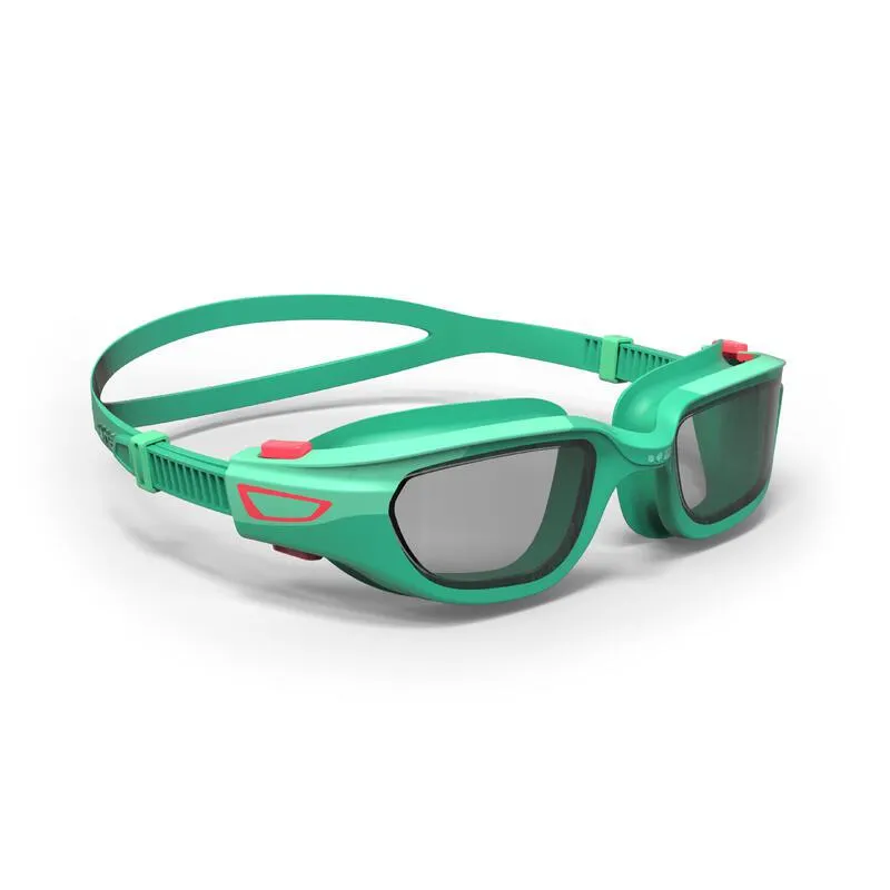 Ochelari înot SPIRIT Lentile Transparente Verde-Roz Copii