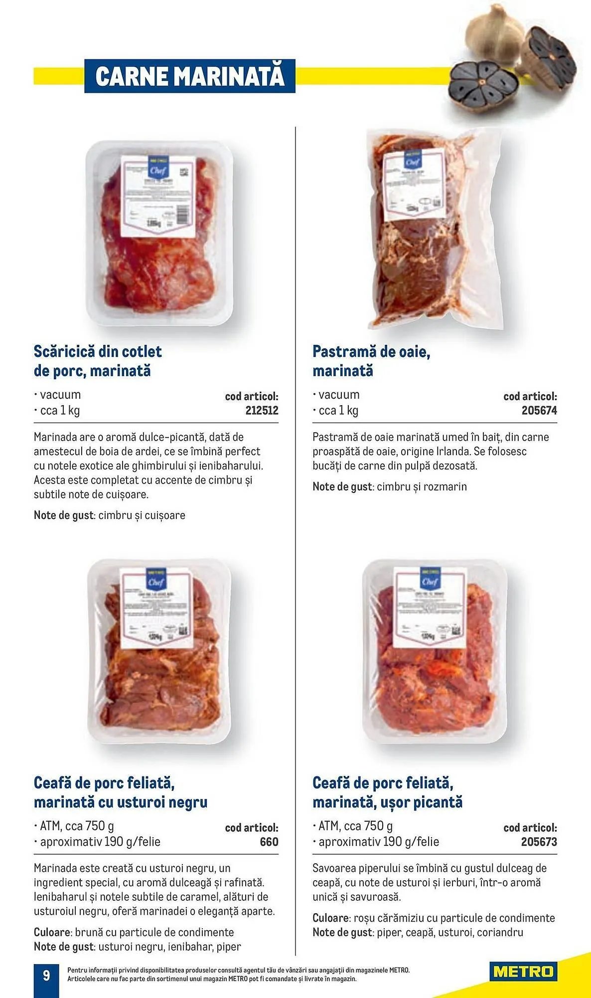 Catalog Catalog Metro de la 9 aprilie până la 31 decembrie 2025 - Revista Pagina 9