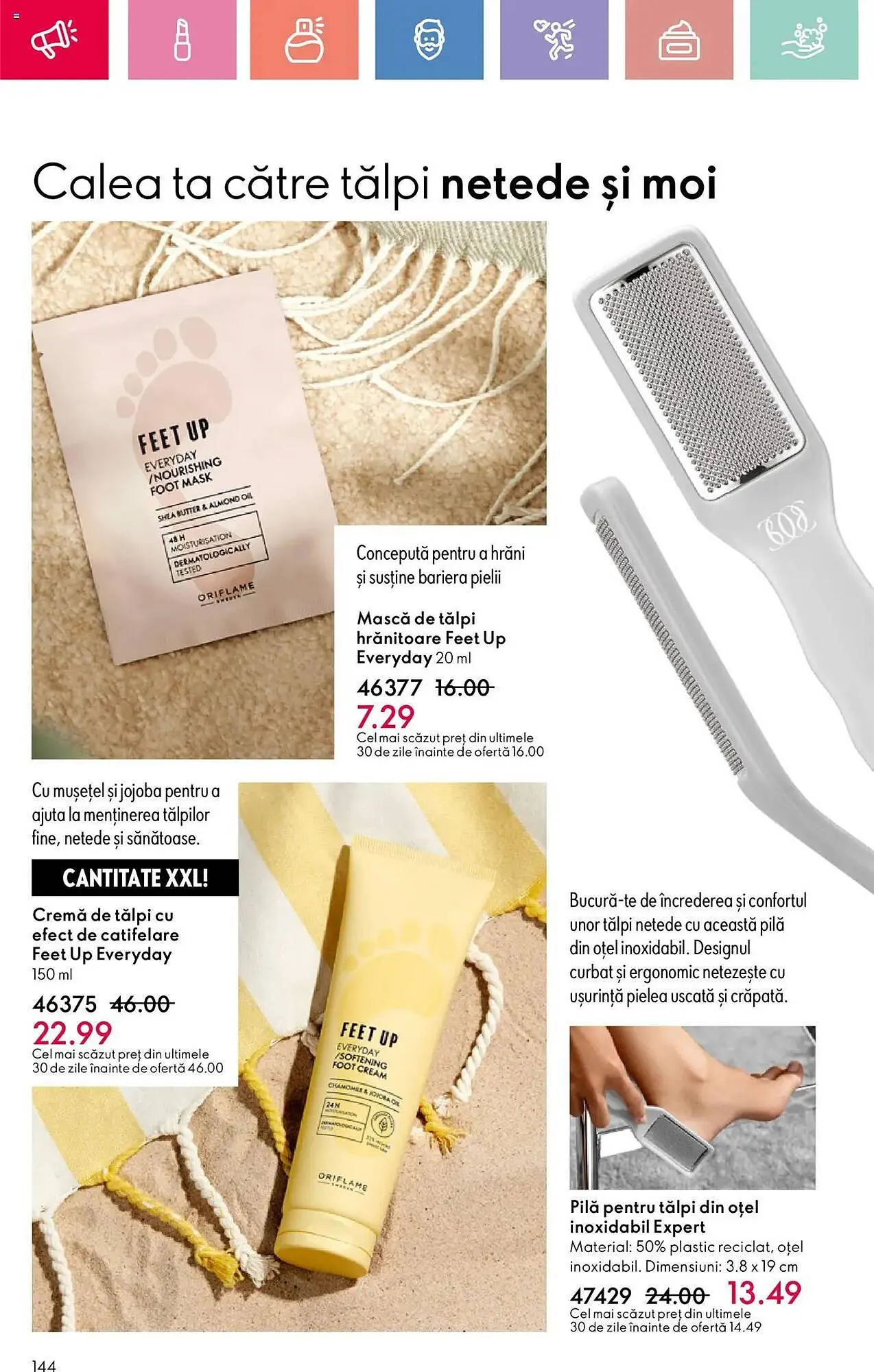 Catalog Catalog Oriflame de la 15 iunie până la 5 iulie 2025 - Revista Pagina 144