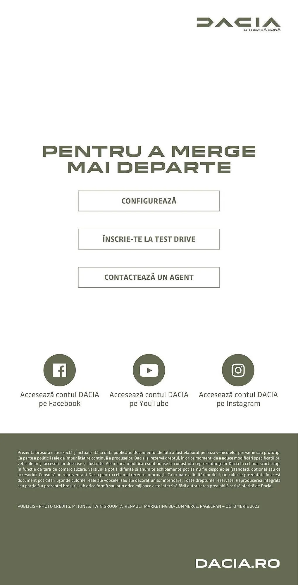 Catalog Catalog Dacia de la 1 mai până la 7 ianuarie 2026 - Revista Pagina 17