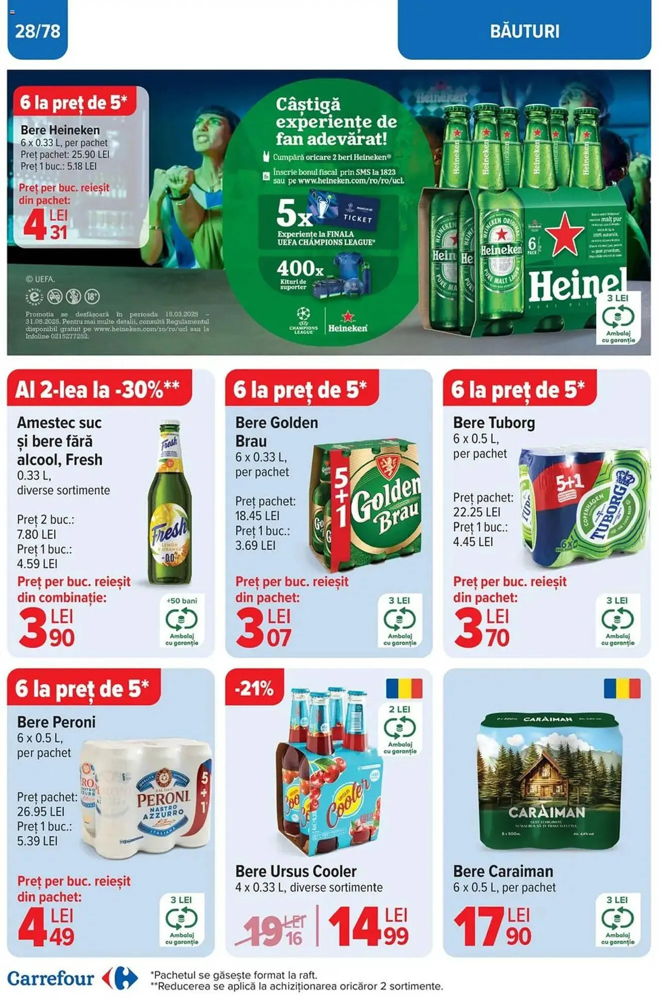 Catalog Catalog Carrefour de la 26 martie până la 1 aprilie 2025 - Revista Pagina 29