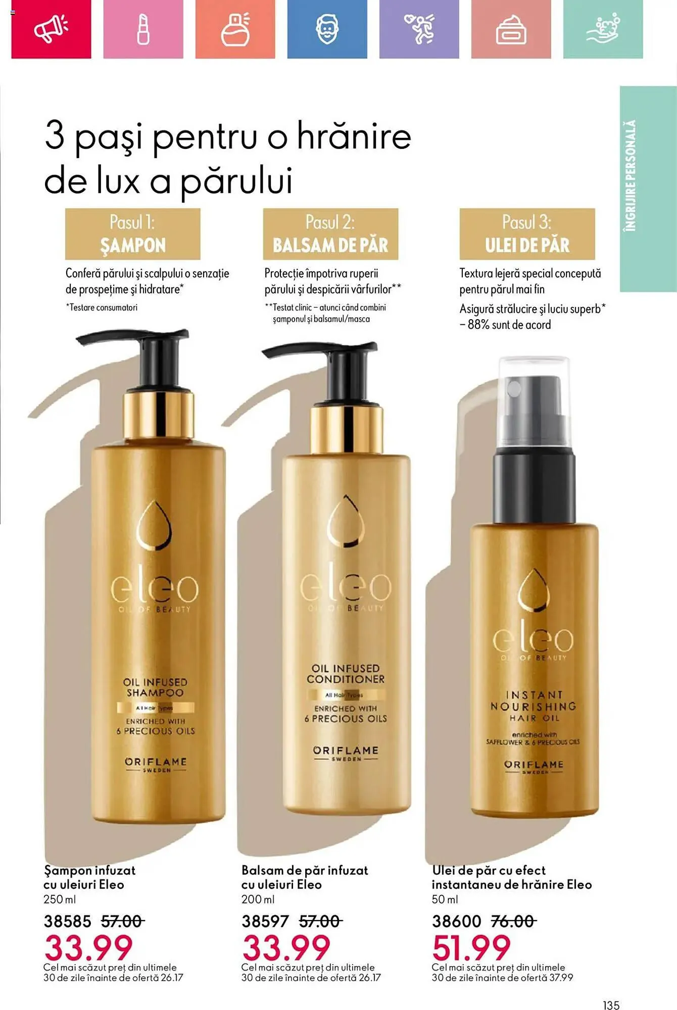 Catalog Catalog Oriflame de la 25 mai până la 14 iunie 2025 - Revista Pagina 135