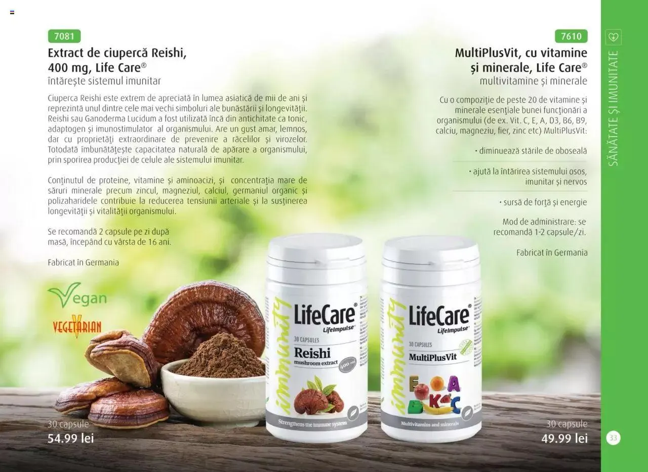 Catalog Life Care - Catalog Life Care toamna 2023 - iarna 2024 de la 1 septembrie până la 31 ianuarie 2024 - Revista Pagina 35