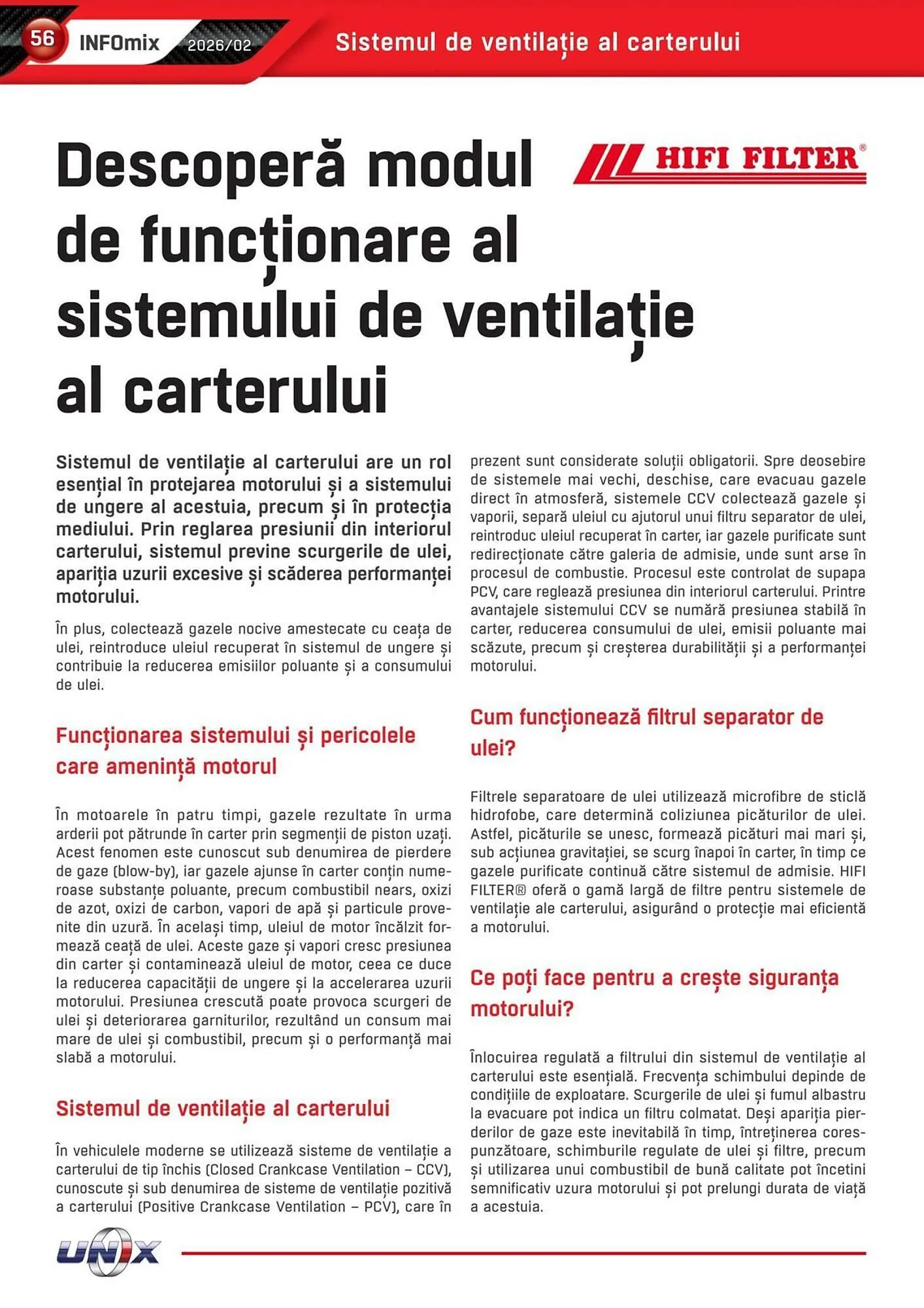 Catalog Catalog UNIX Auto de la 4 februarie până la 28 februarie 2026 - Revista Pagina 56