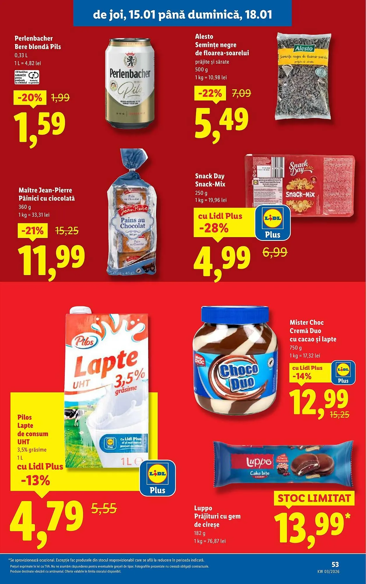 Catalog Catalog Lidl de la 12 ianuarie până la 18 ianuarie 2026 - Revista Pagina 53