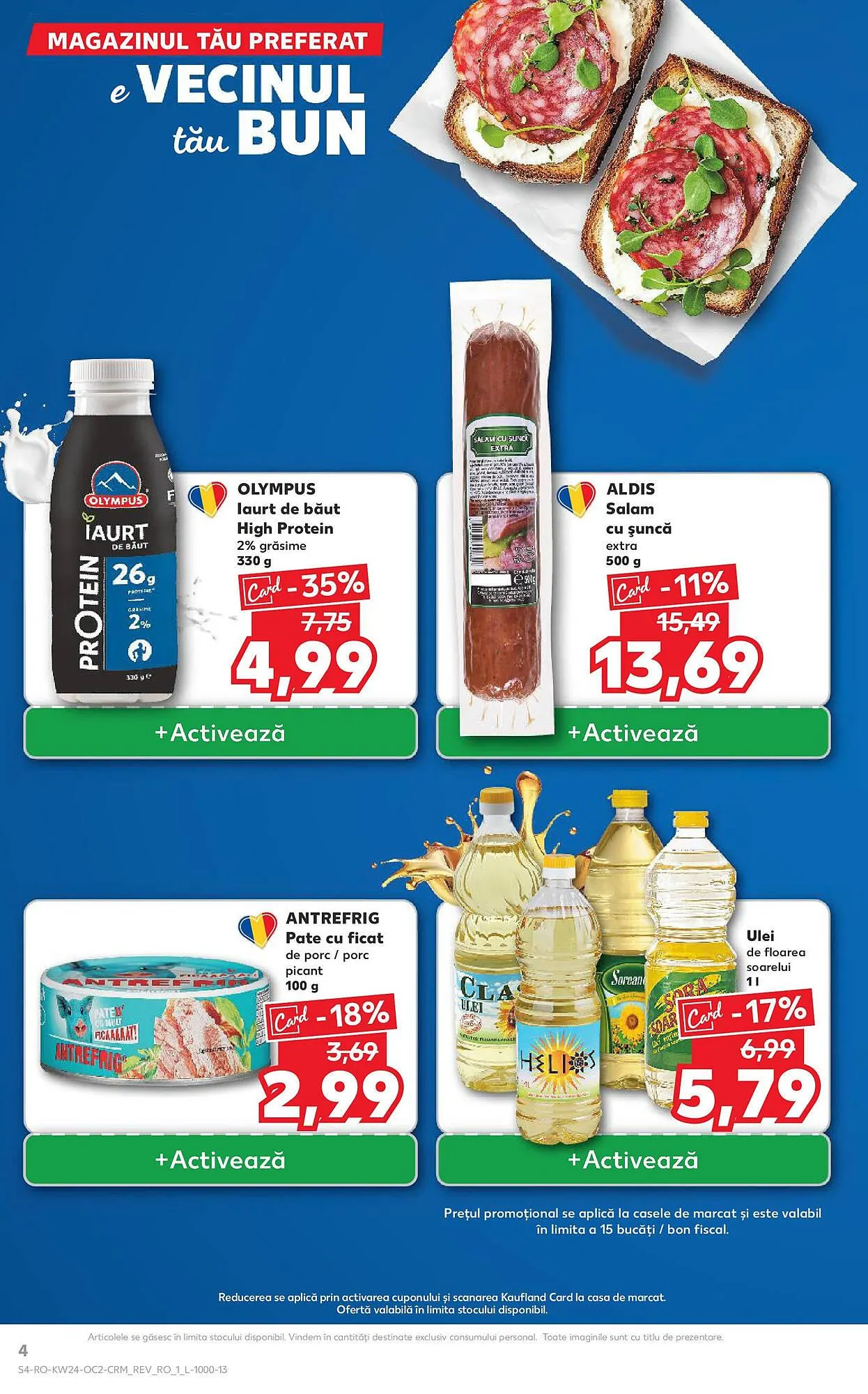 Catalog Catalog Kaufland de la 11 iunie până la 17 iunie 2025 - Revista Pagina 4