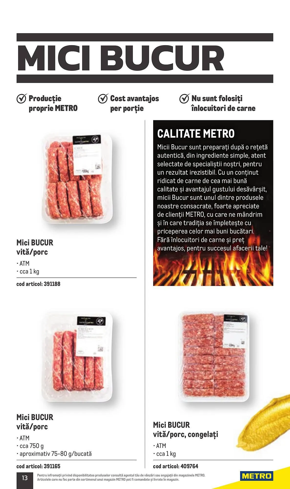 Catalog Metro catalog de la 20 iulie până la 31 decembrie 2023 - Revista Pagina 13