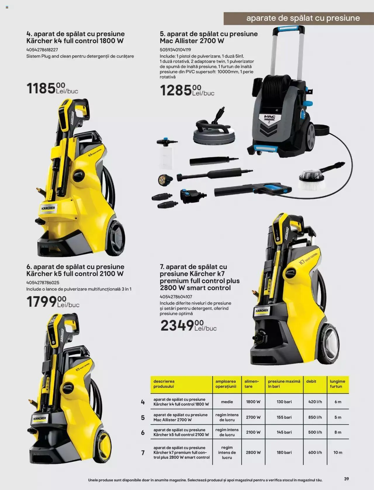 Catalog Brico Depot catalog - Grădină de la 7 aprilie până la 30 septembrie 2023 - Revista Pagina 39