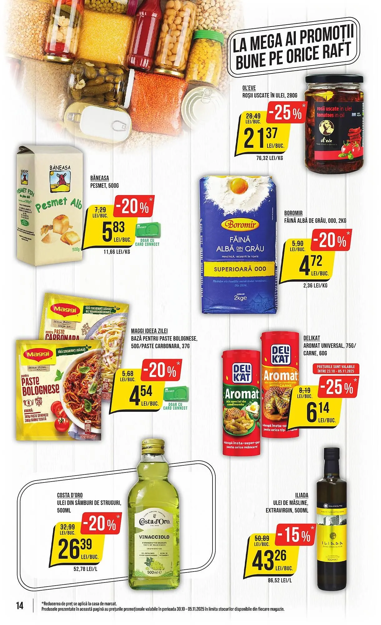 Catalog Catalog Mega Image de la 30 octombrie până la 5 noiembrie 2025 - Revista Pagina 14