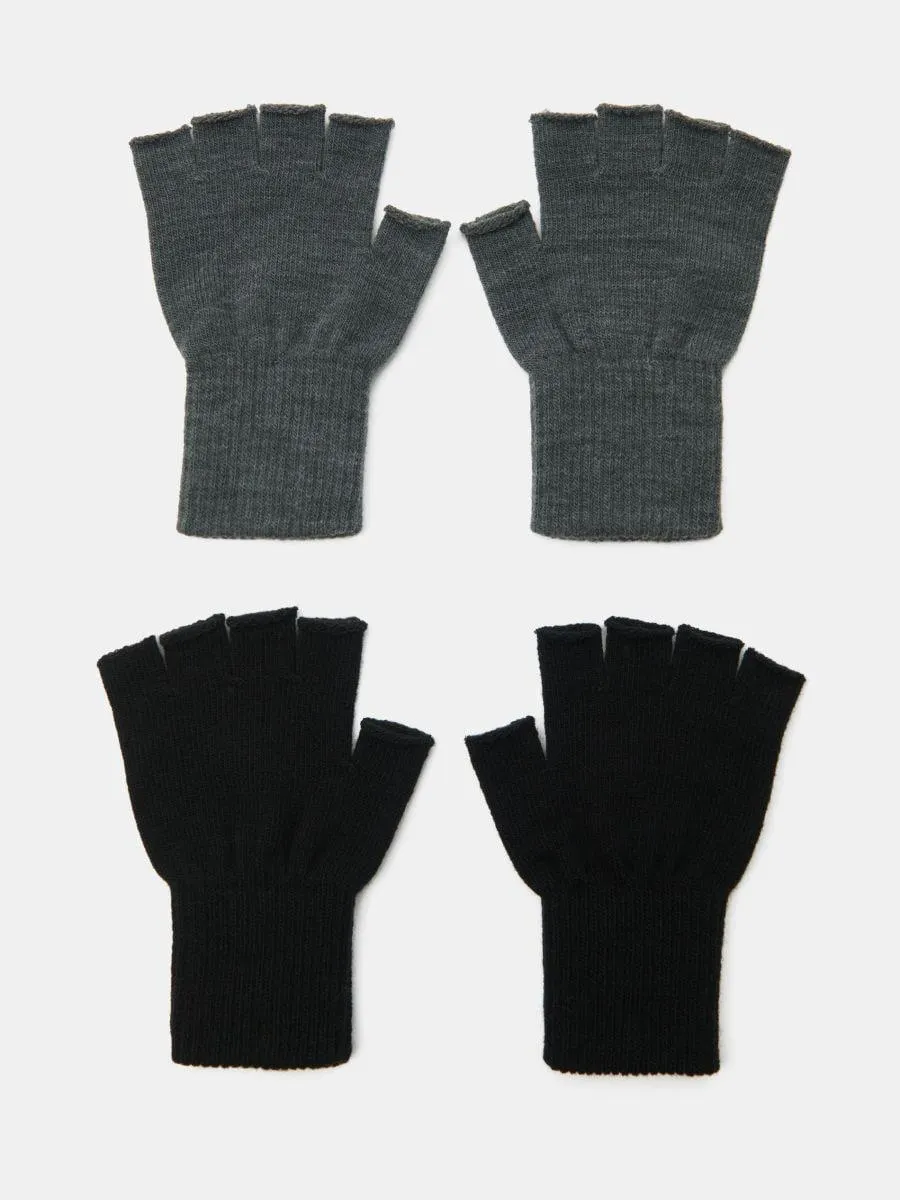 Mitene fără degete 2 pack