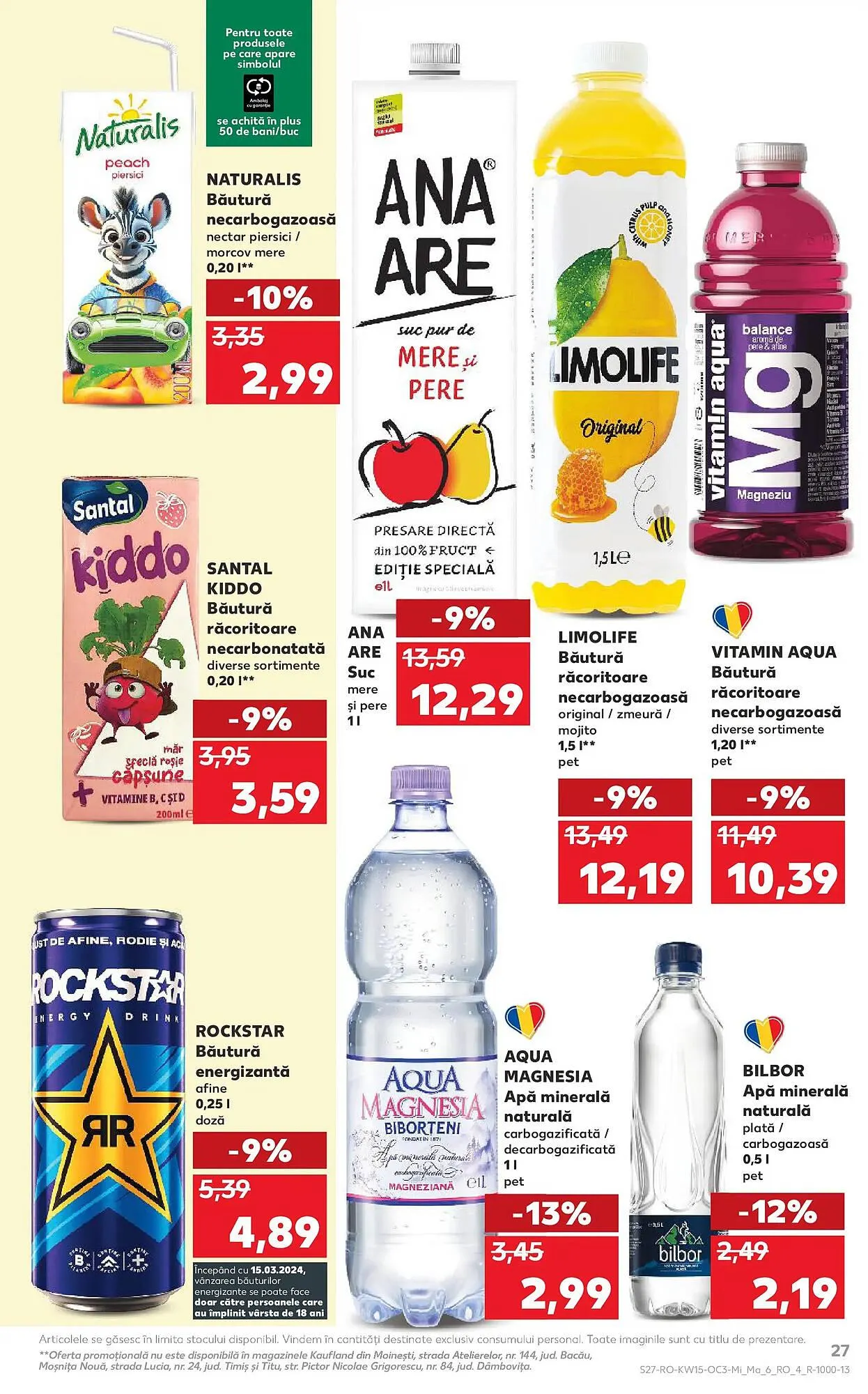 Catalog Catalog Kaufland de la 8 aprilie până la 14 aprilie 2026 - Revista Pagina 27