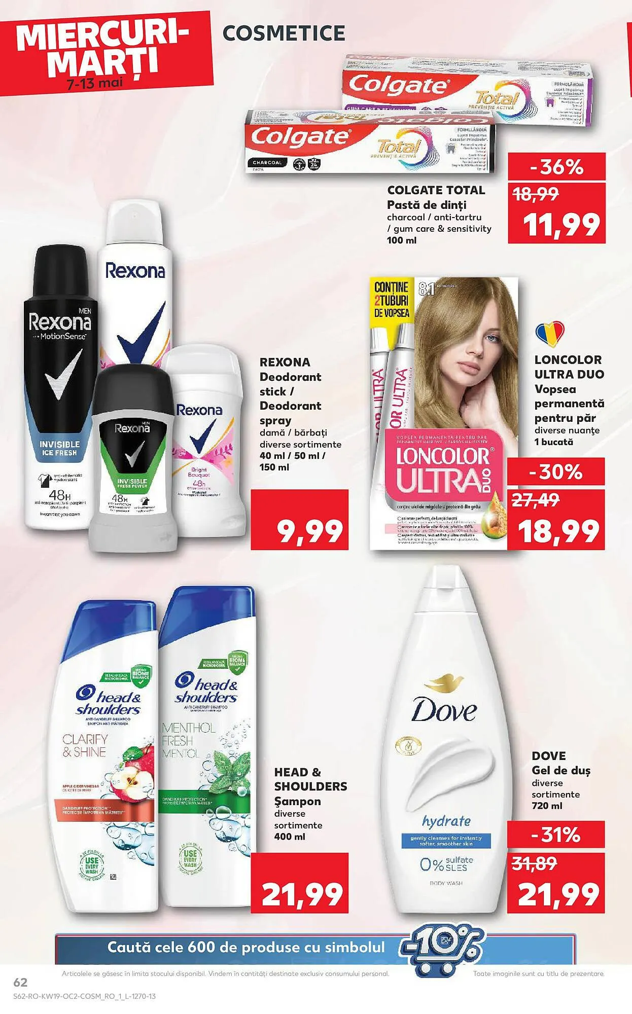 Catalog Catalog Kaufland de la 7 mai până la 13 mai 2025 - Revista Pagina 62