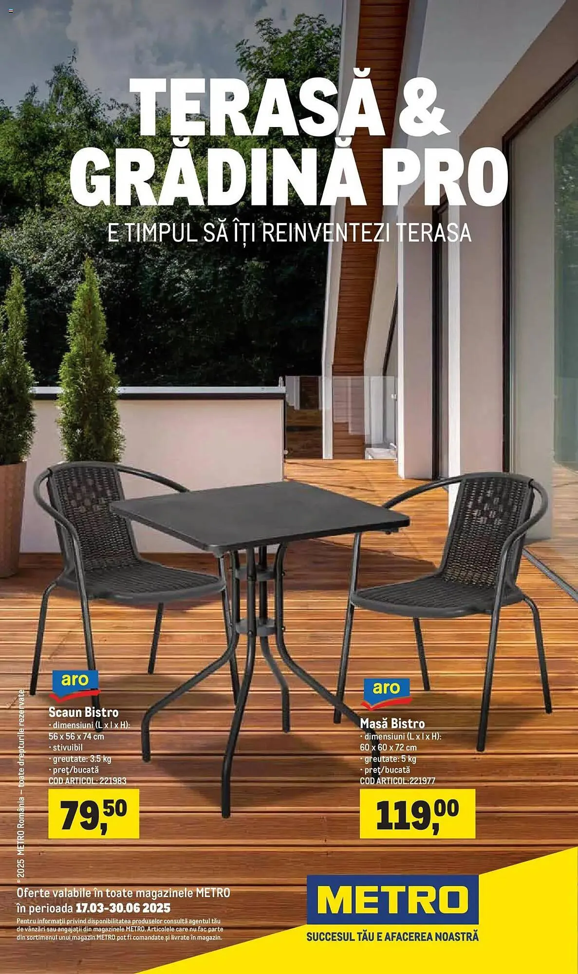 Catalog Catalog Metro de la 17 martie până la 30 iunie 2025 - Revista Pagina 1