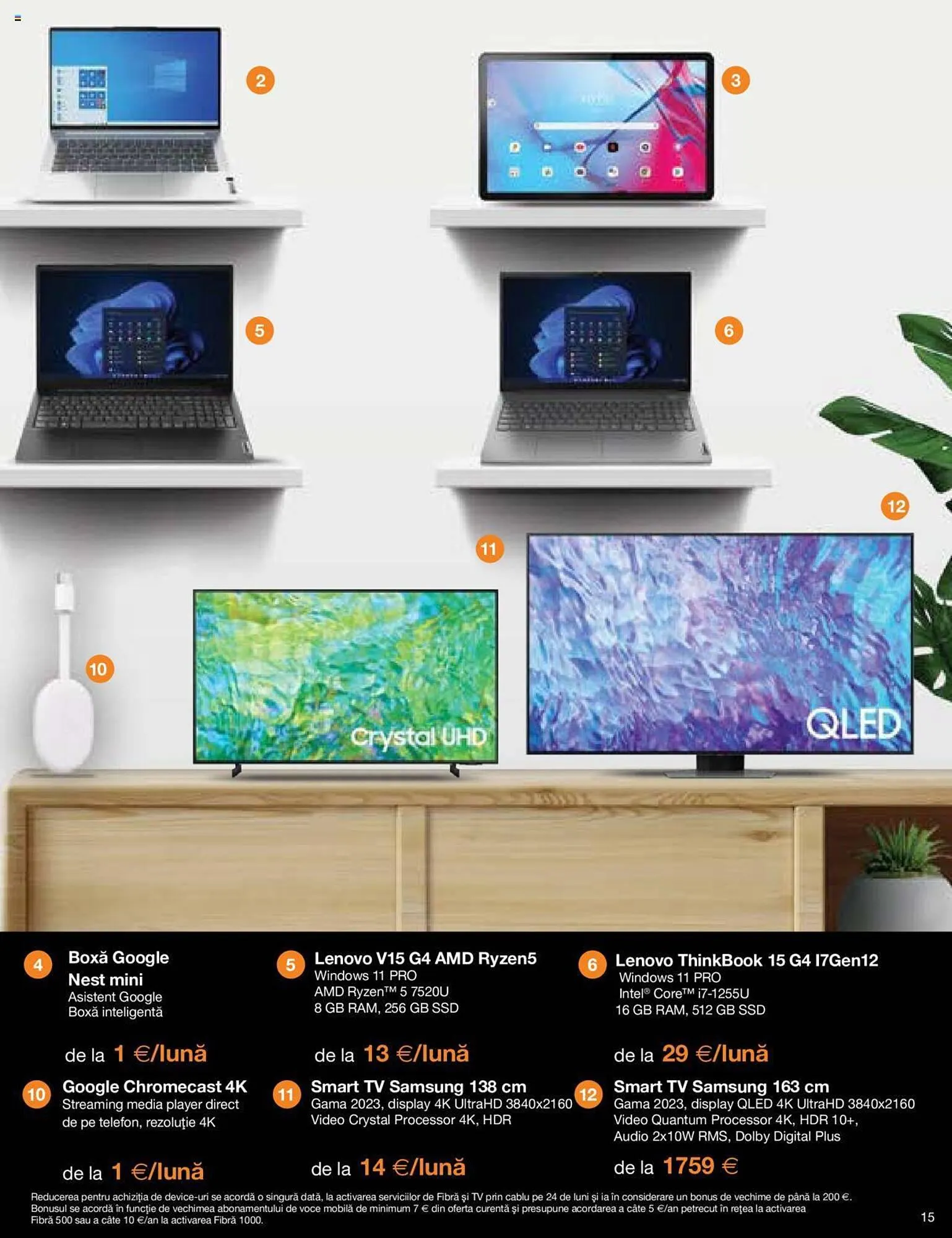 Catalog Orange catalog de la 5 septembrie până la 21 noiembrie 2023 - Revista Pagina 15