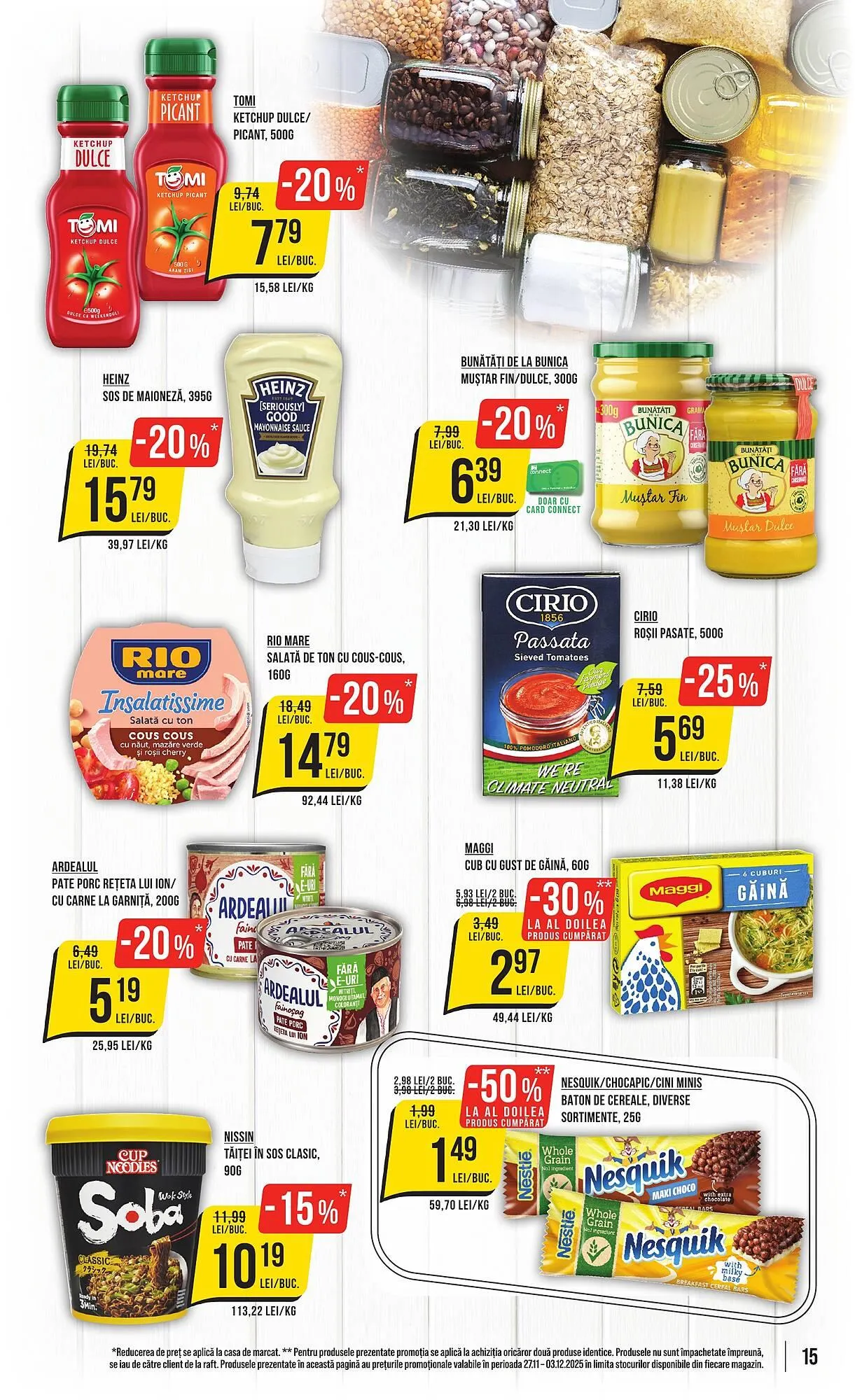 Catalog Catalog Mega Image de la 27 noiembrie până la 3 decembrie 2025 - Revista Pagina 15