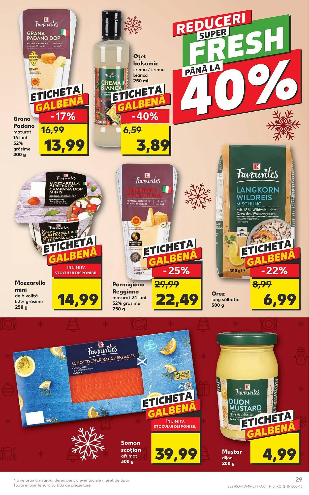 Catalog Kaufland catalog de la 6 decembrie până la 12 decembrie 2023 - Revista Pagina 29