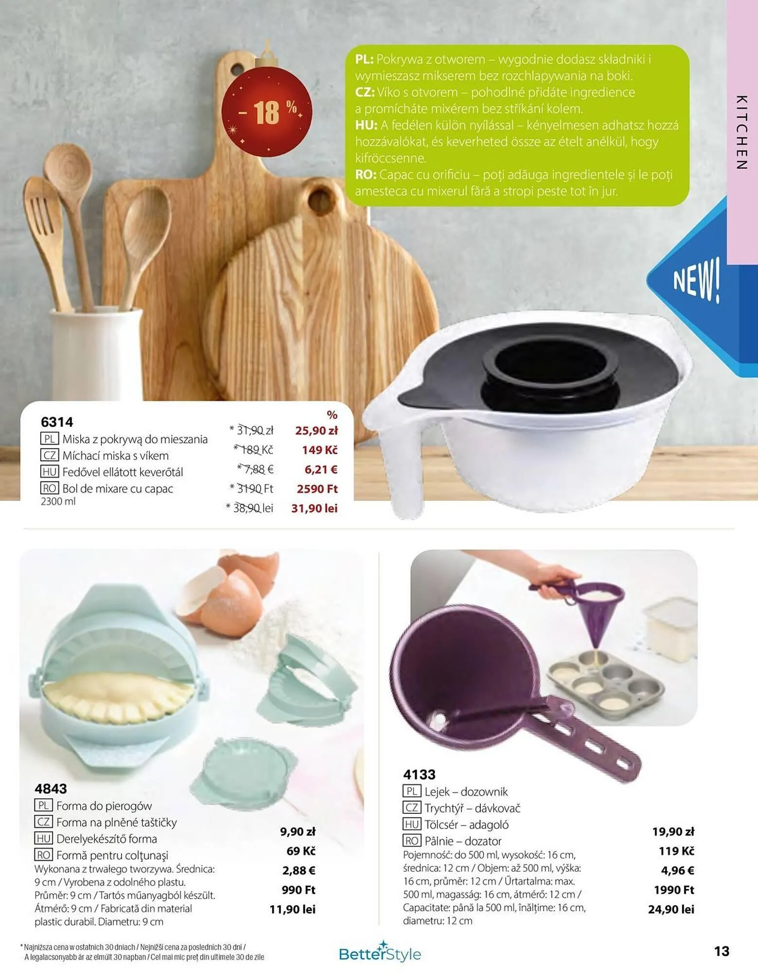 Catalog Catalog BetterStyle de la 3 decembrie până la 31 decembrie 2025 - Revista Pagina 13