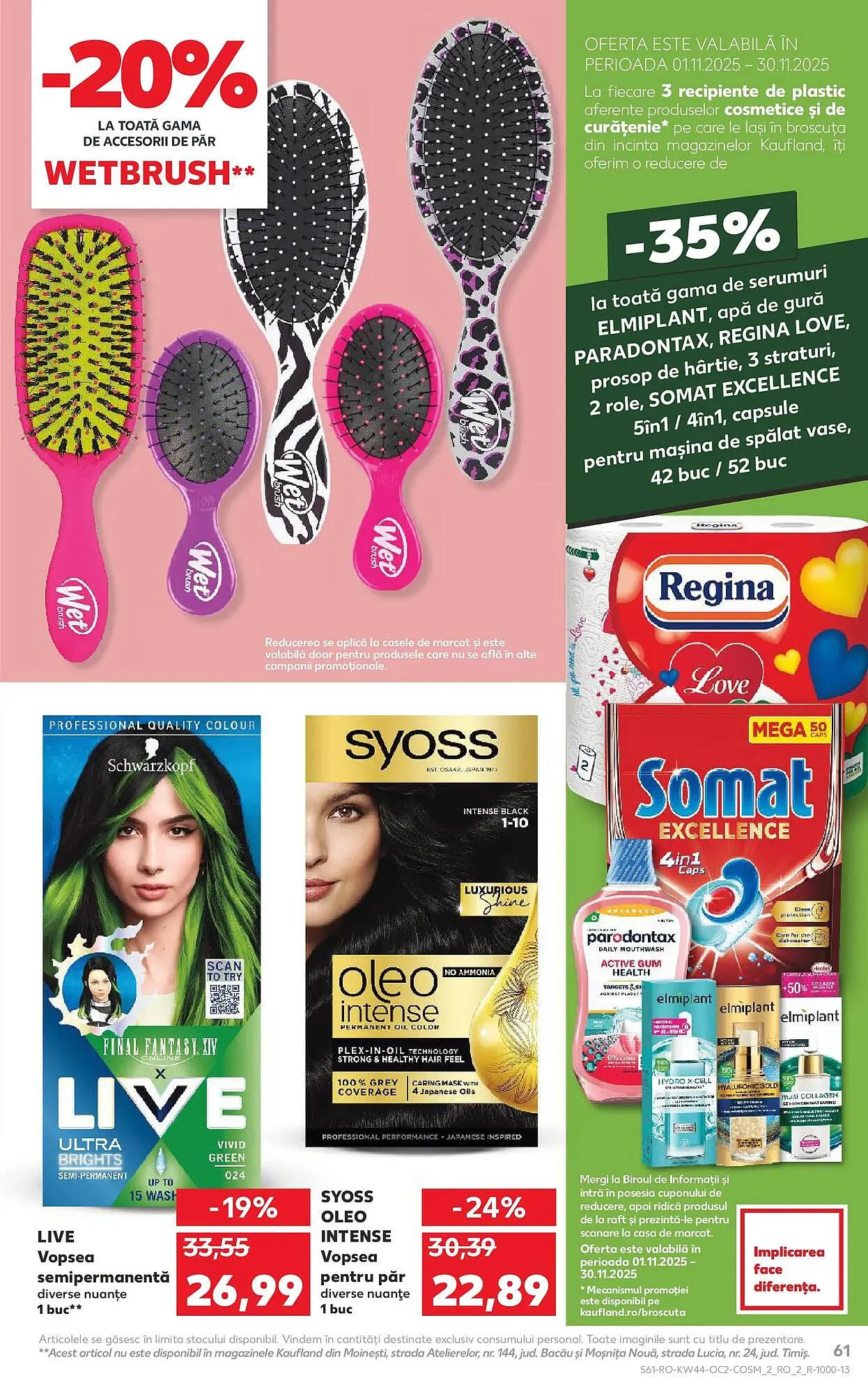 Catalog Catalog Kaufland de la 29 octombrie până la 4 noiembrie 2025 - Revista Pagina 61