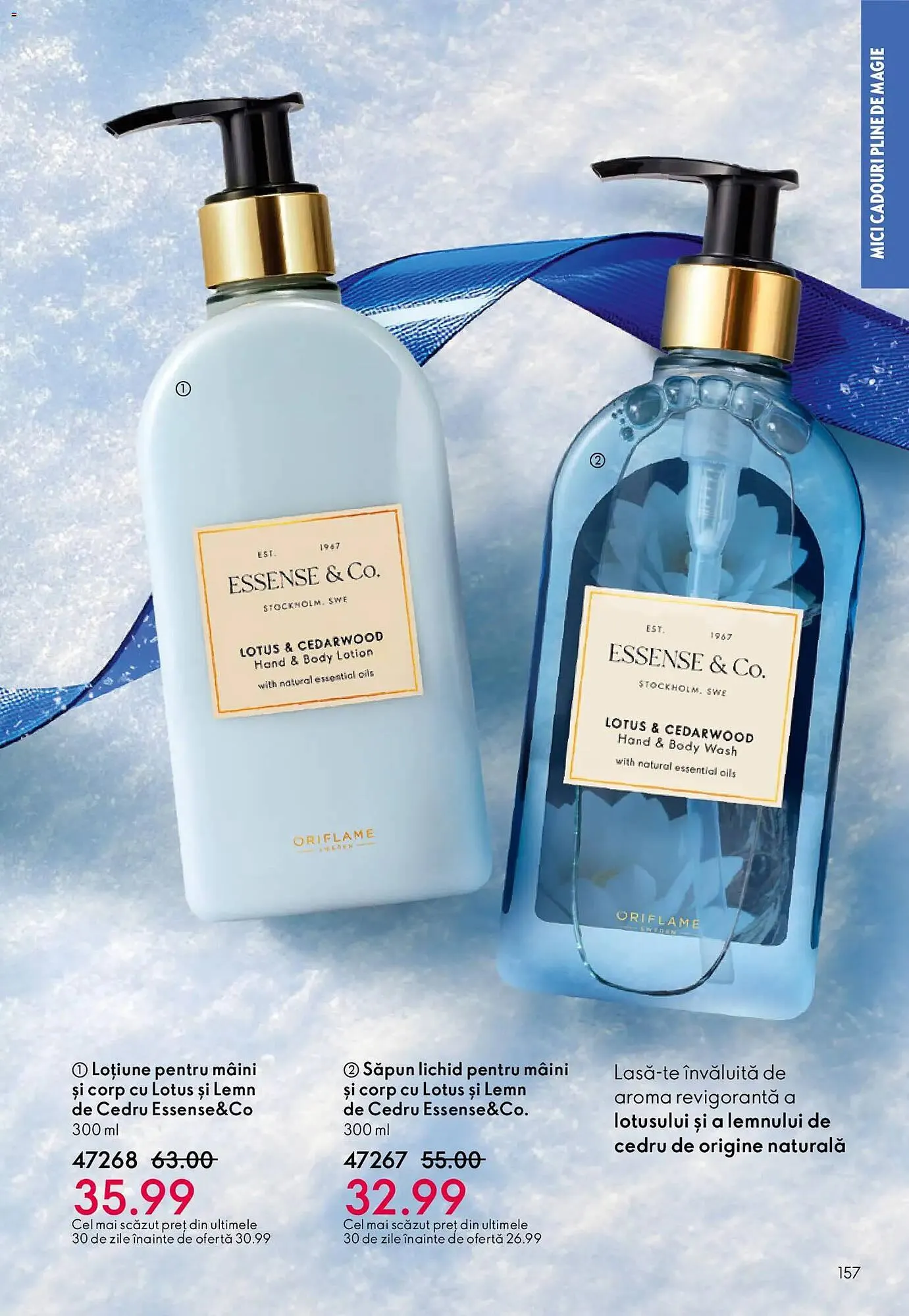 Catalog Catalog Oriflame de la 2 decembrie până la 23 decembrie 2025 - Revista Pagina 157