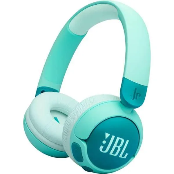 Casti pentru copii JBL JR320BT, Bluetooth, On-ear, Microfon, verde