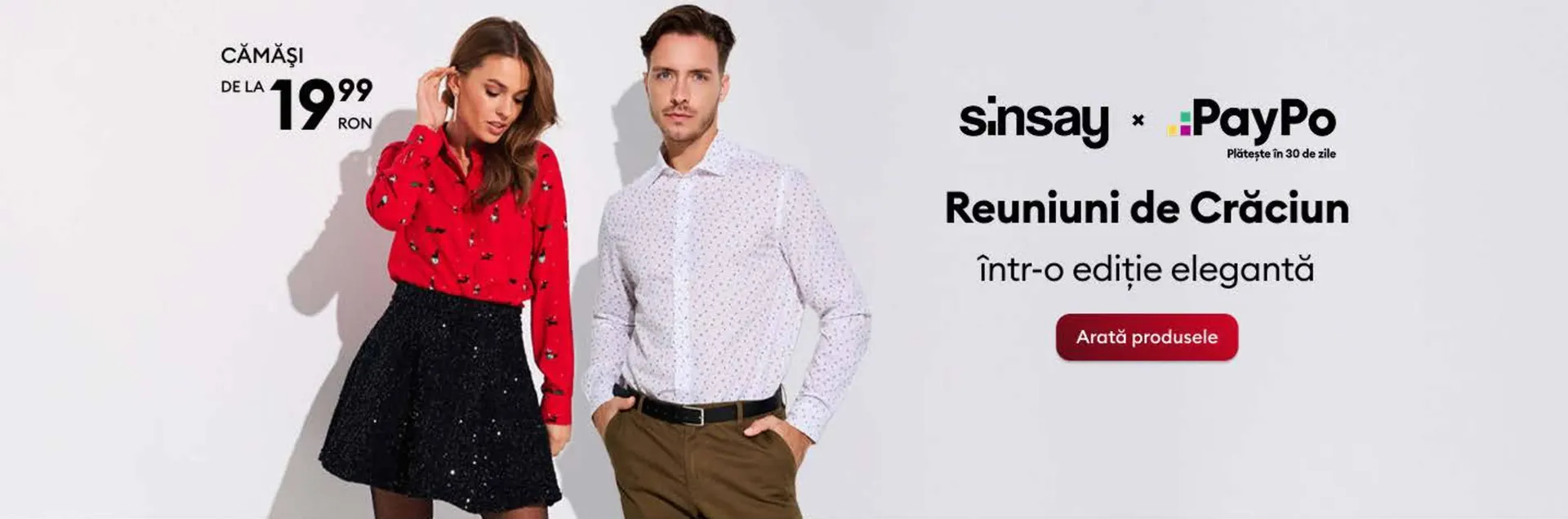 Catalog Catalog Sinsay de la 4 decembrie până la 7 decembrie 2025 - Revista Pagina 3