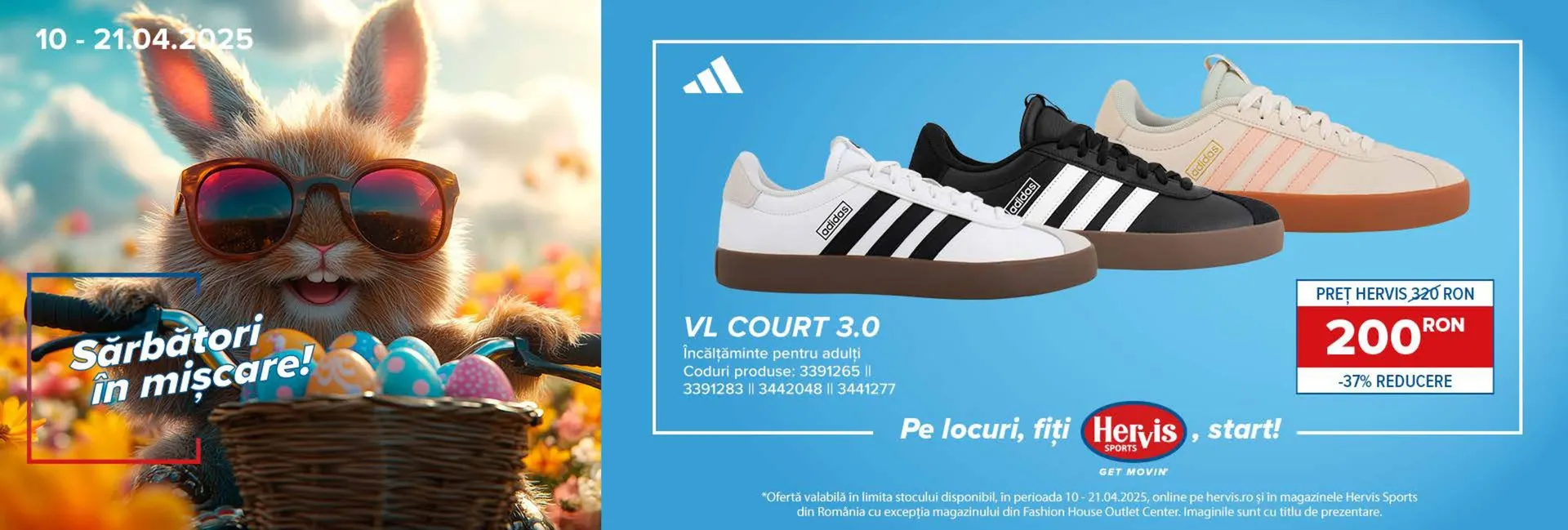 Catalog Catalog Hervis de la 10 aprilie până la 21 aprilie 2025 - Revista Pagina 1