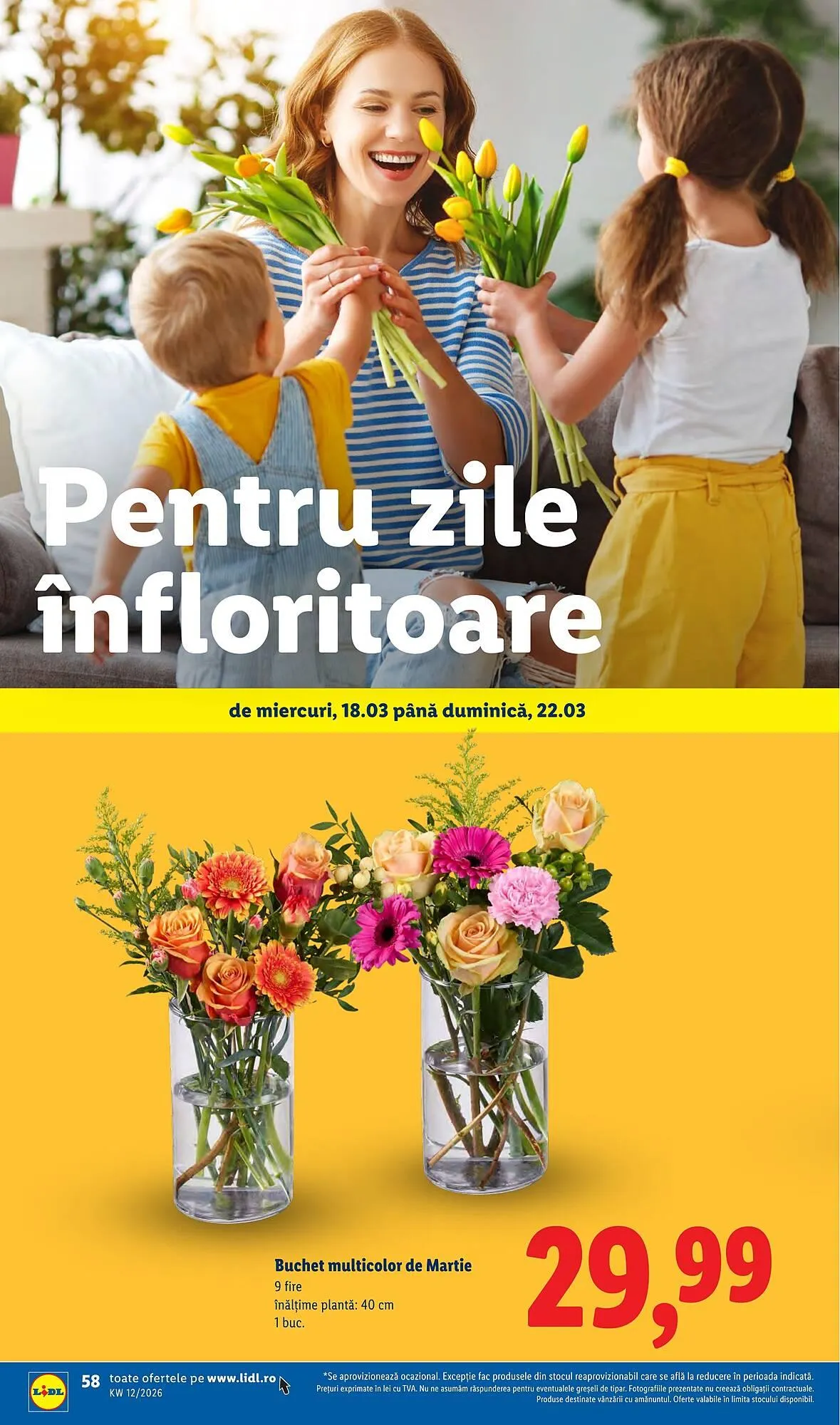 Catalog Catalog Lidl de la 16 martie până la 22 martie 2026 - Revista Pagina 58