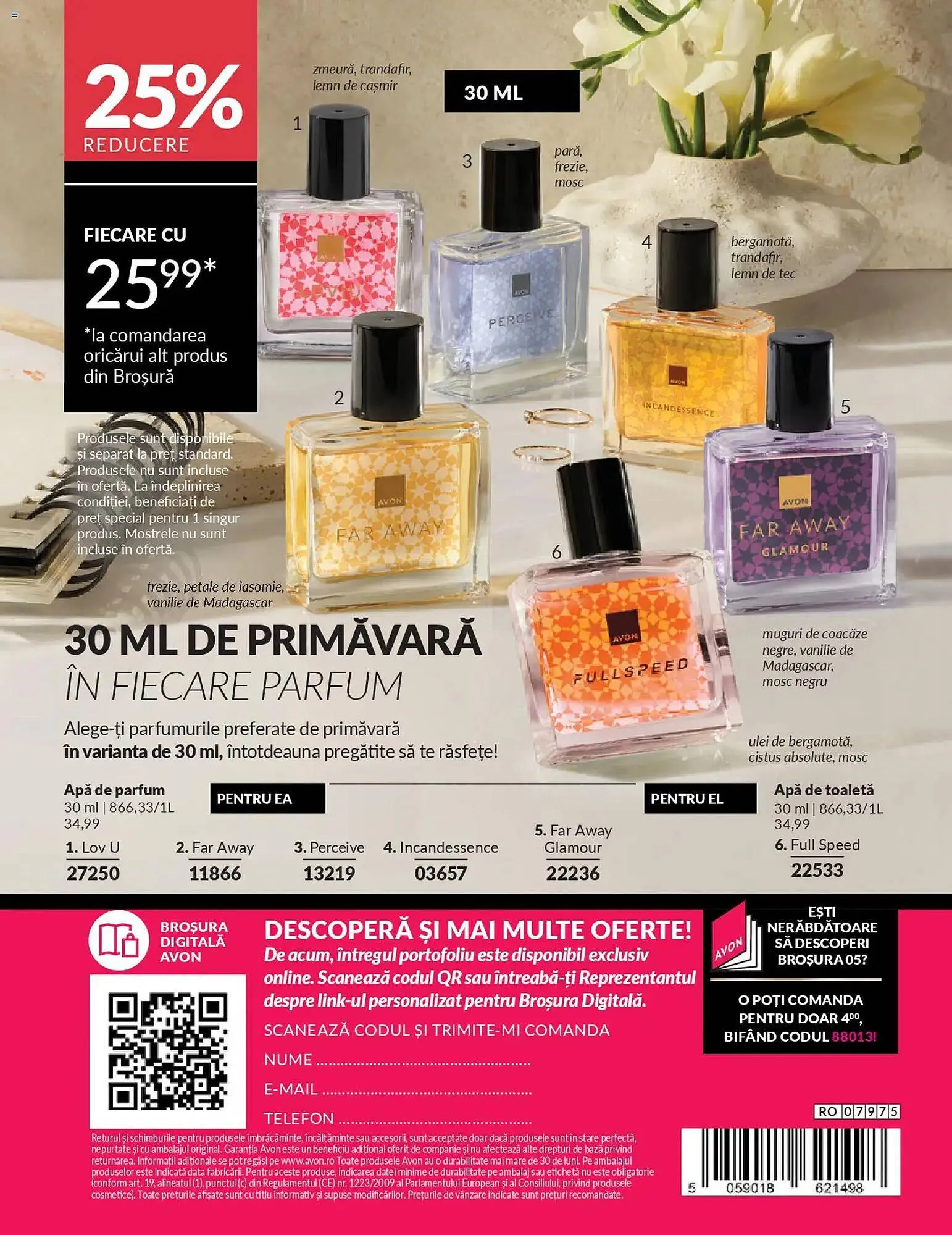 Catalog Catalog Avon de la 31 martie până la 30 aprilie 2026 - Revista Pagina 182
