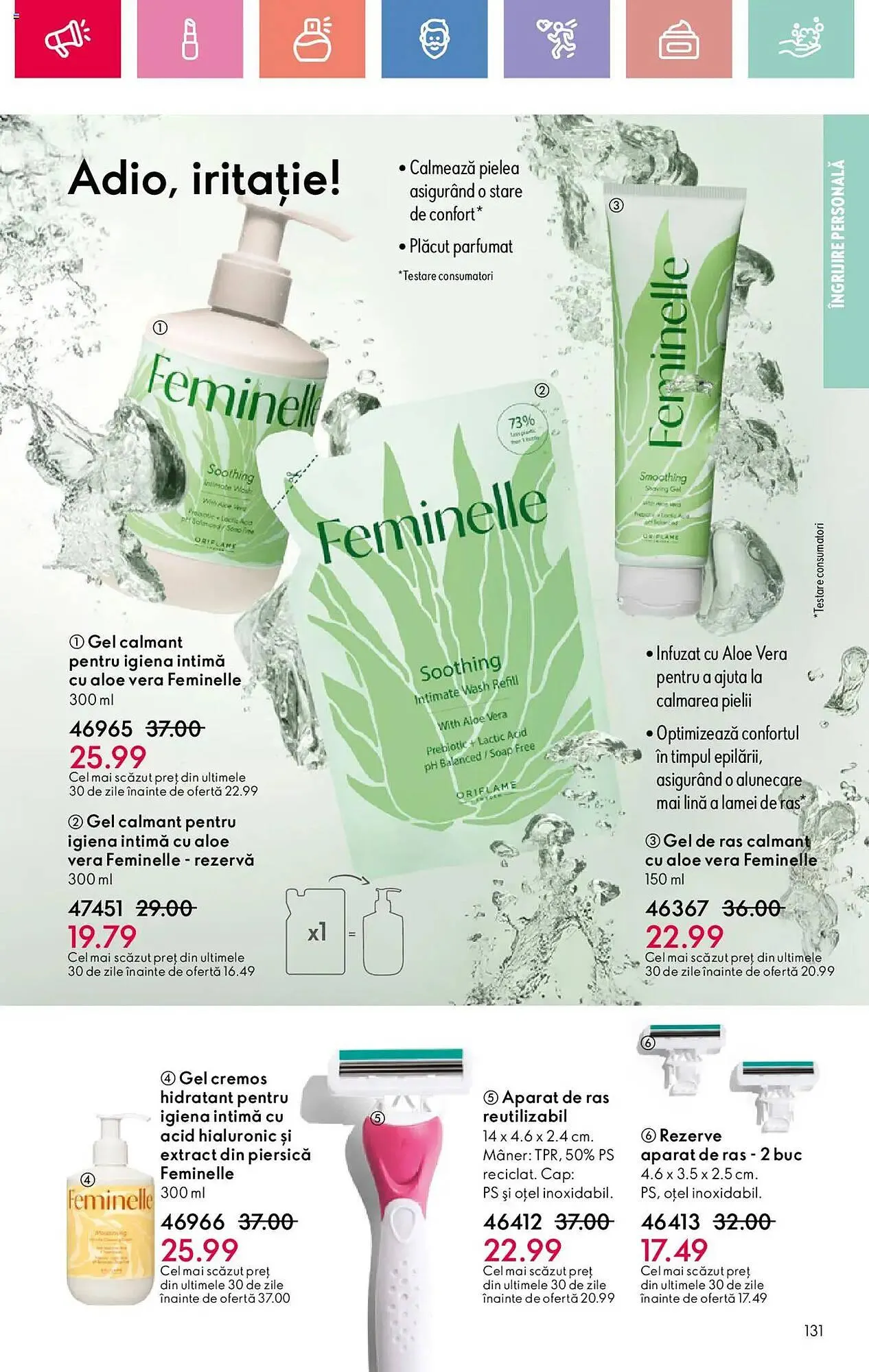 Catalog Catalog Oriflame de la 26 iulie până la 19 august 2025 - Revista Pagina 131