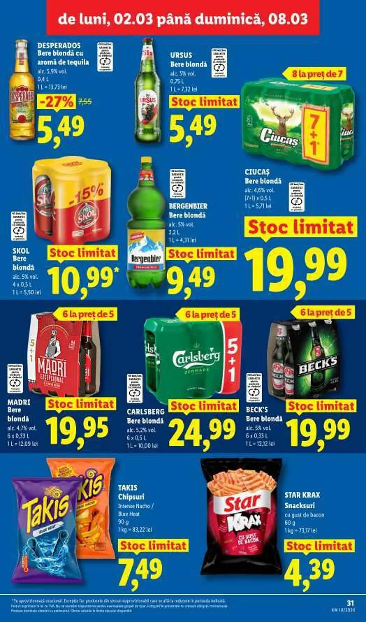 Catalog Catalog Lidl de la 2 martie până la 8 martie 2026 - Revista Pagina 31