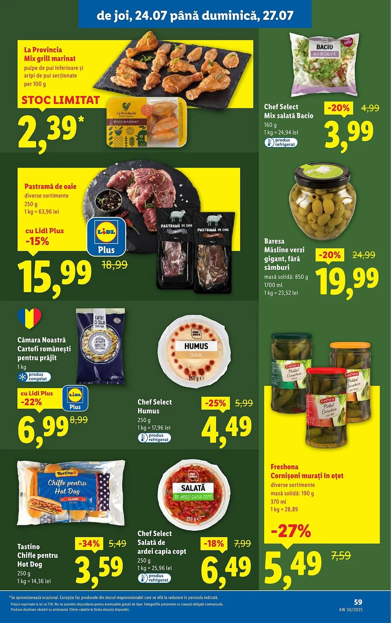 Catalog Catalog Lidl de la 21 iulie până la 27 iulie 2025 - Revista Pagina 59