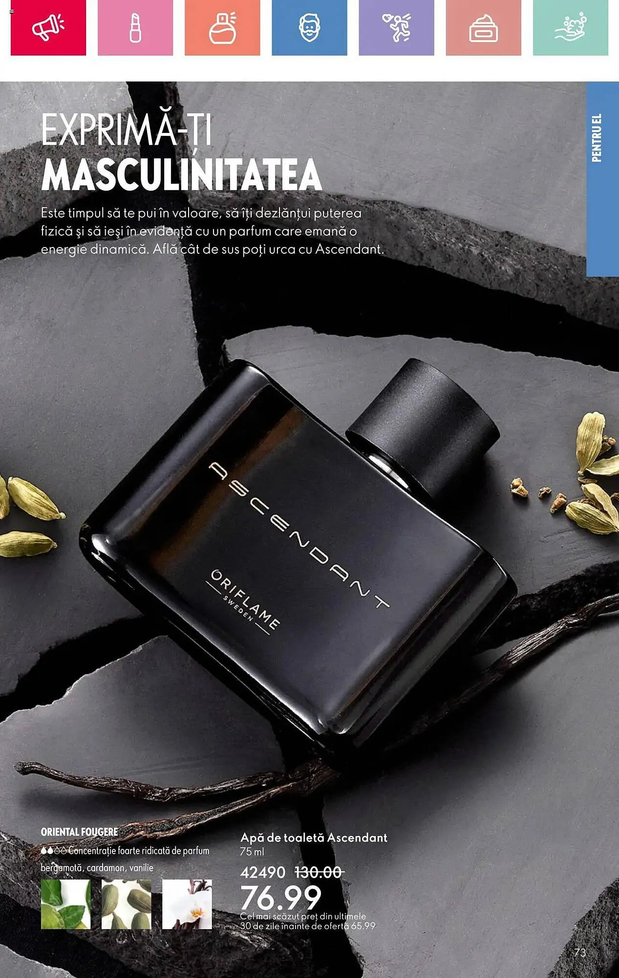 Catalog Catalog Oriflame de la 23 martie până la 12 aprilie 2025 - Revista Pagina 73