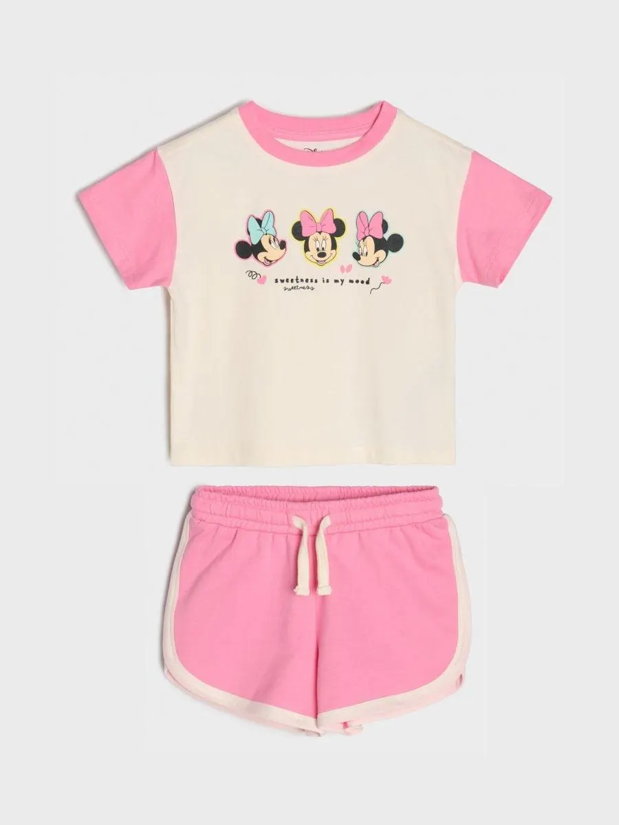 Compleu din jerseu Minnie Mouse