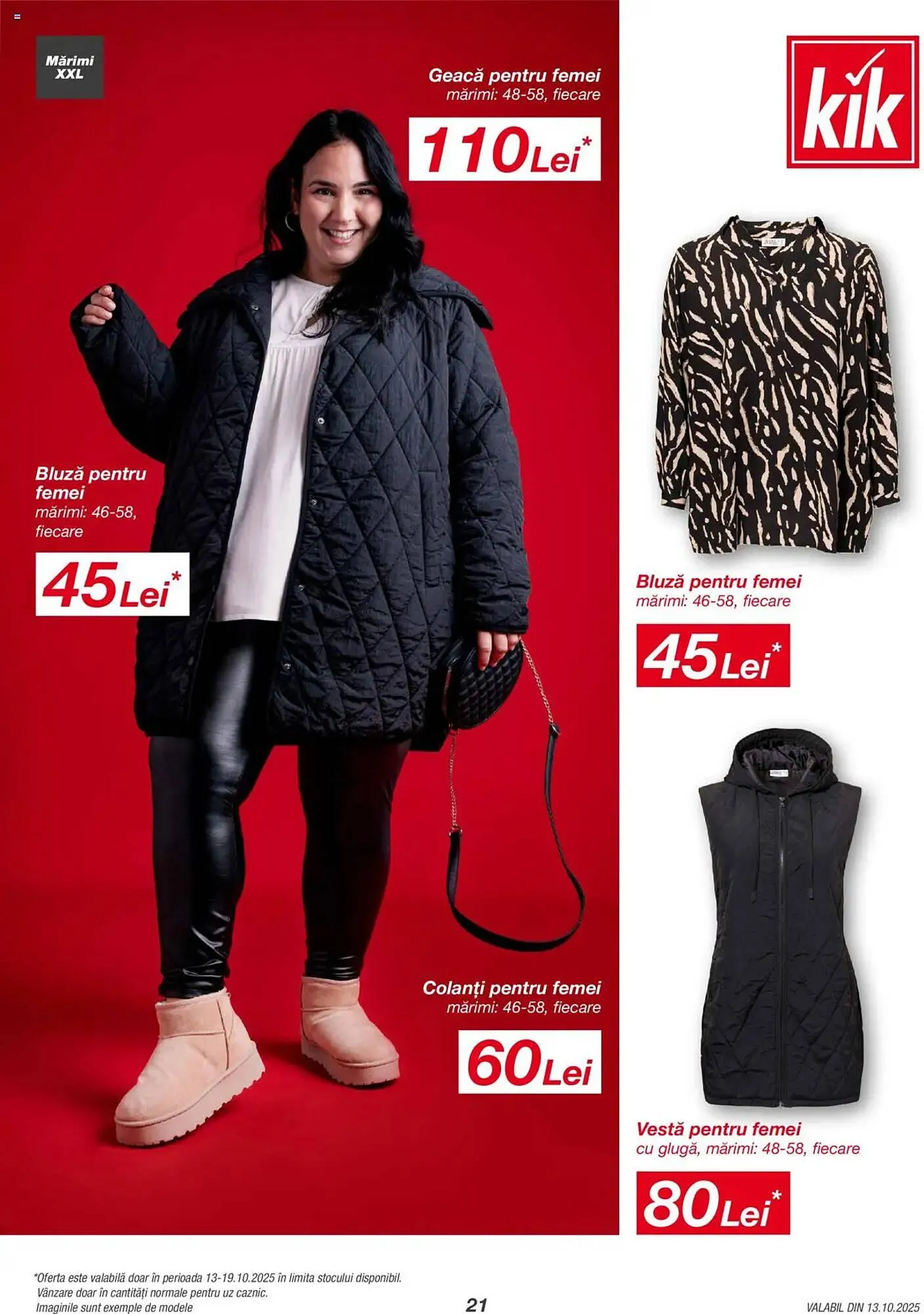 Catalog Catalog Kik de la 12 octombrie până la 7 noiembrie 2025 - Revista Pagina 21