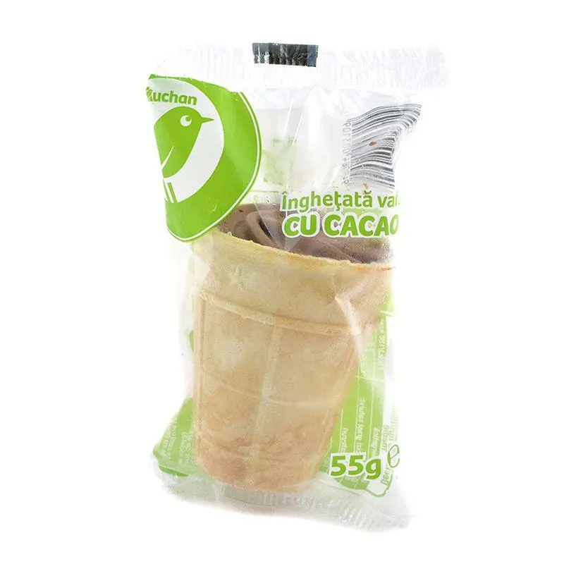 Vafa cu cacao Auchan, 55 g
