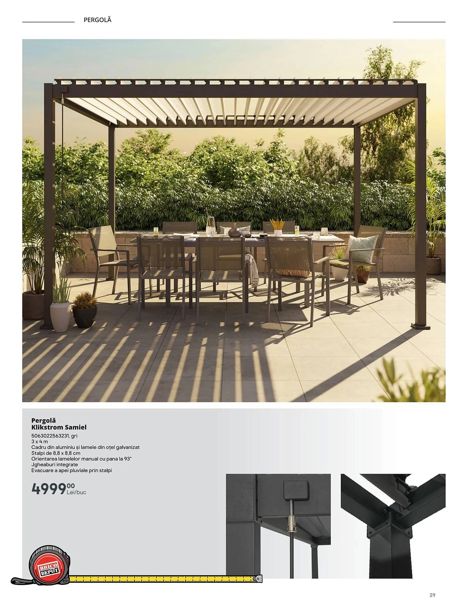 Catalog Brico Depôt catalog de la 28 martie până la 31 octombrie 2025 - Revista Pagina 29