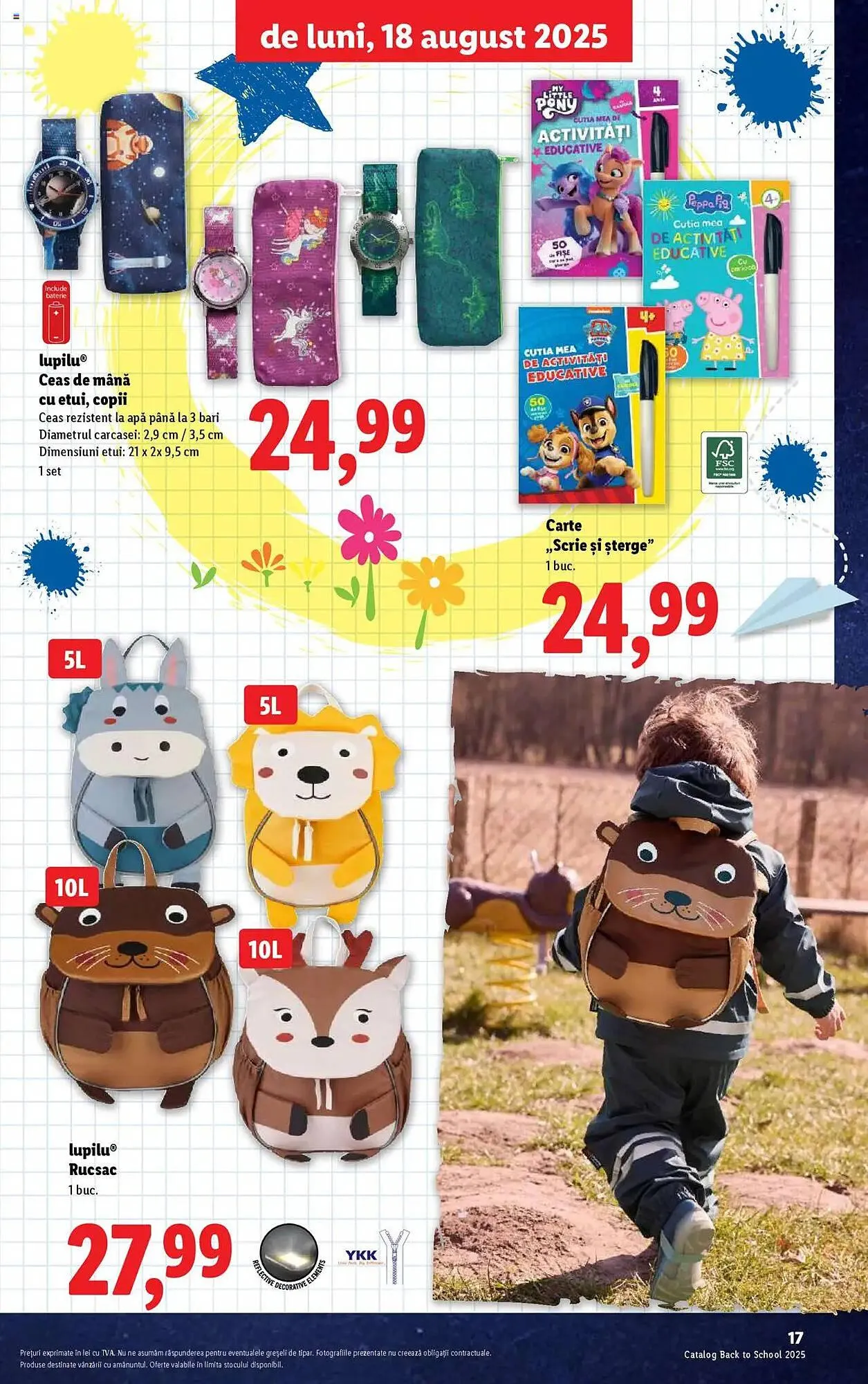 Catalog Catalog Lidl de la 11 august până la 31 august 2025 - Revista Pagina 17