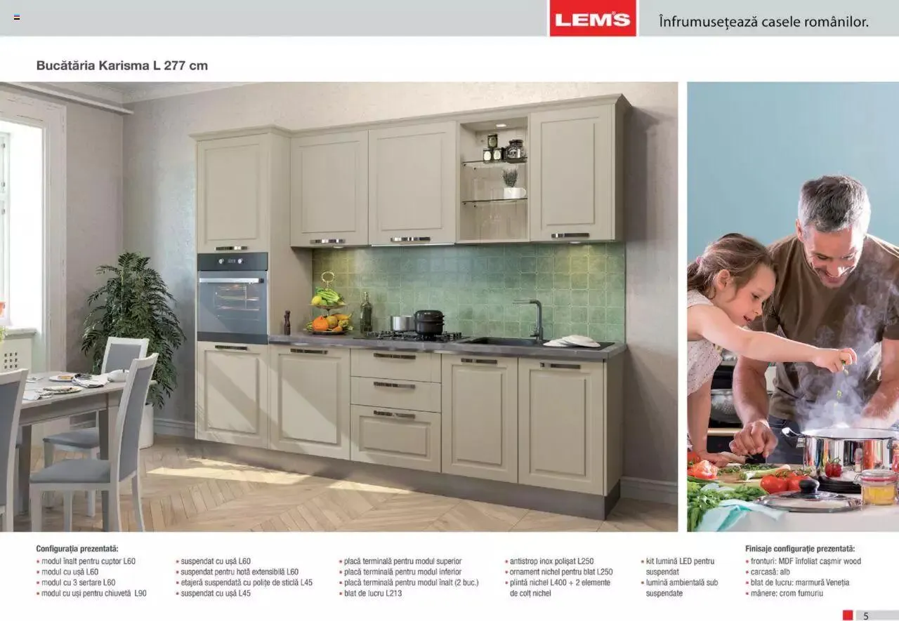 Catalog Lem’s - Bucătăria Karisma de la 1 septembrie până la 31 decembrie 2023 - Revista Pagina 5