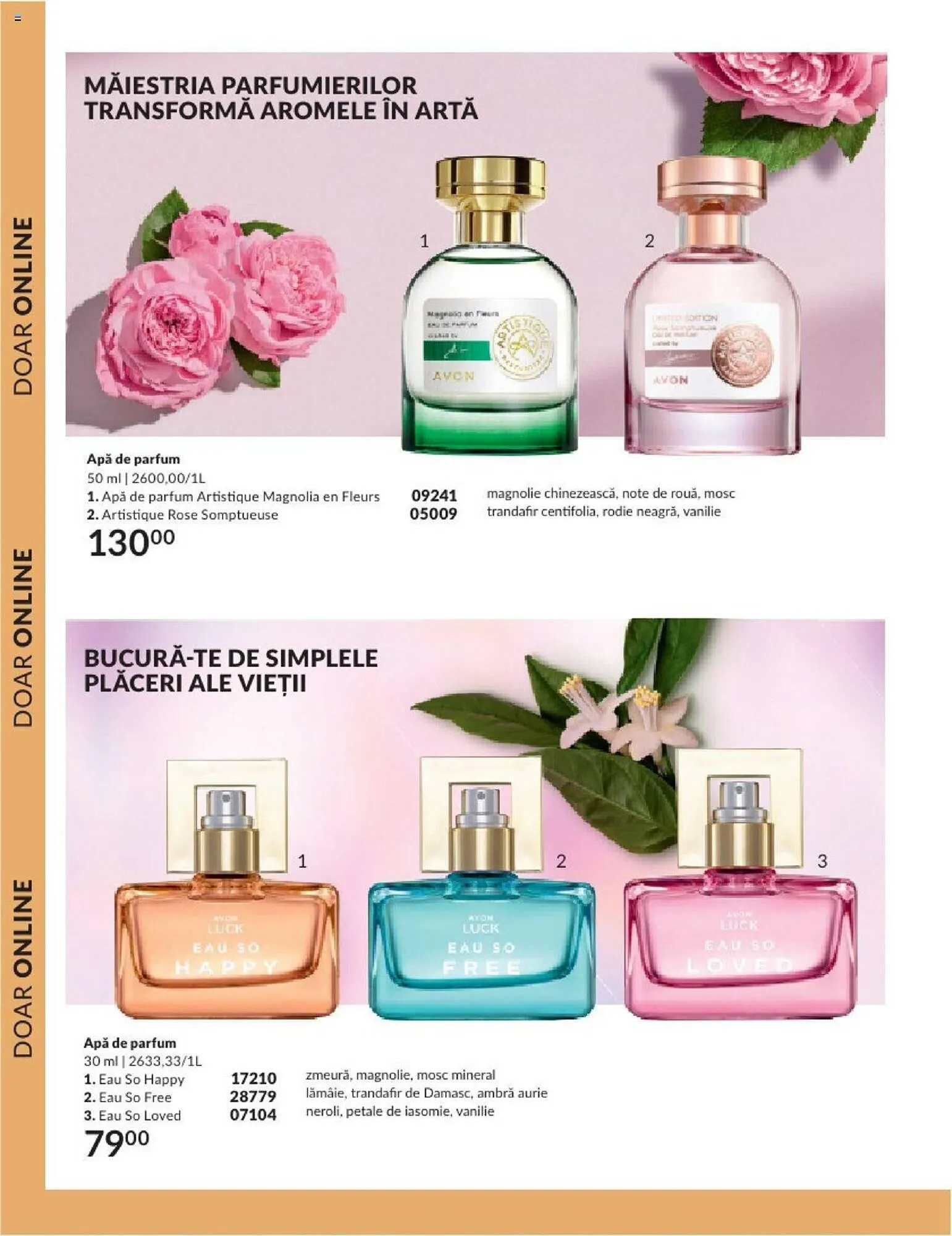 Catalog Avon catalog de la 1 octombrie până la 31 octombrie 2023 - Revista Pagina 220