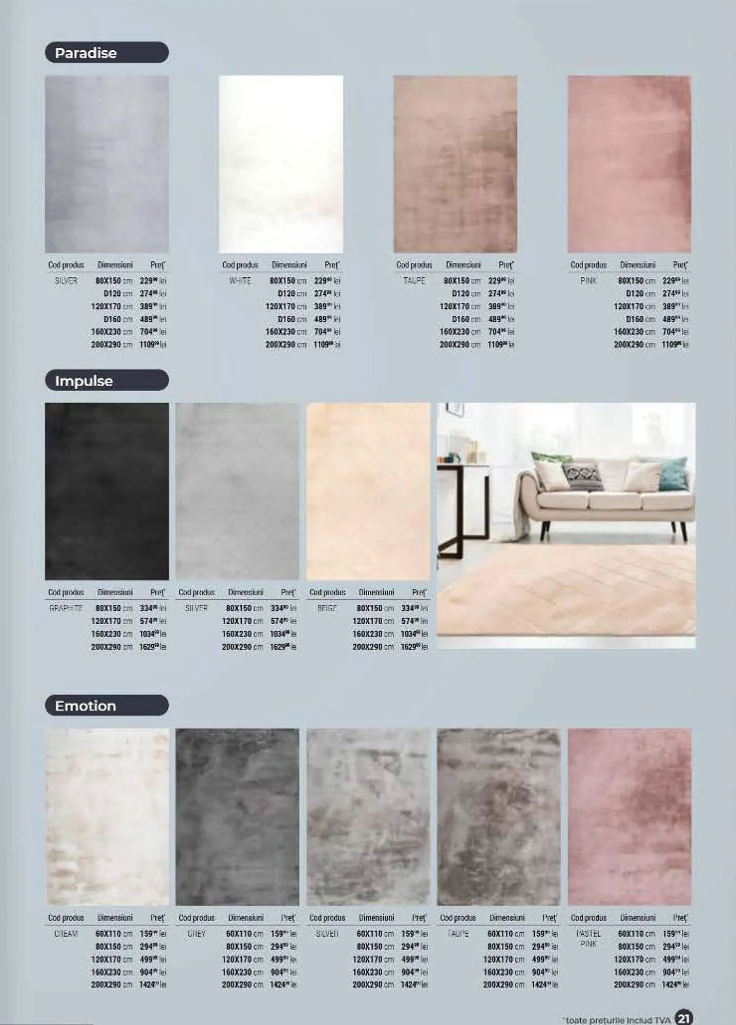 Catalog Catalog Proges de la 25 octombrie până la 31 decembrie 2025 - Revista Pagina 21