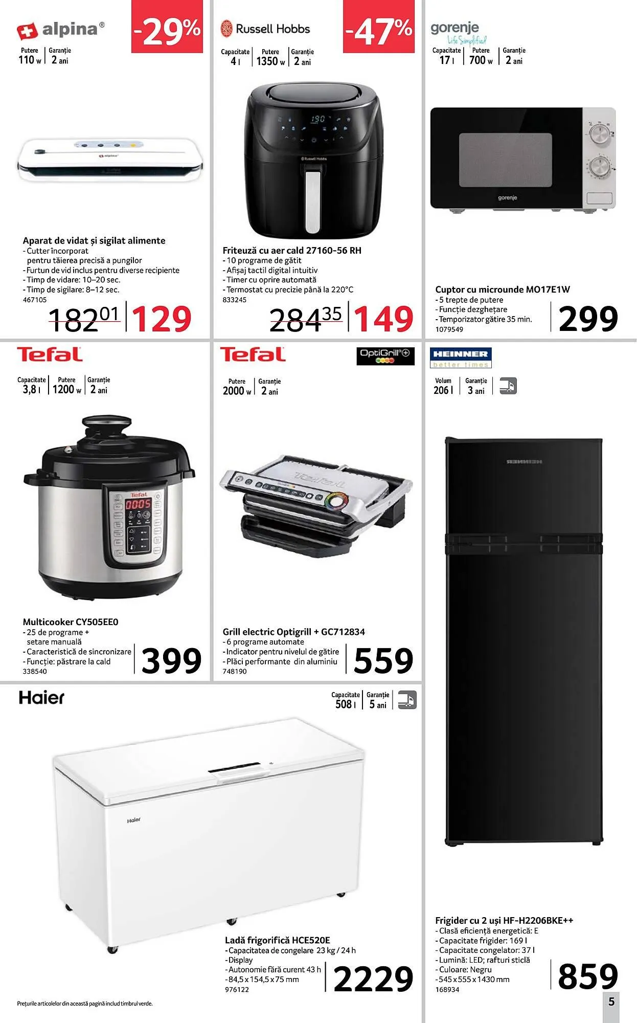 Catalog Catalog Selgros de la 3 octombrie până la 16 octombrie 2025 - Revista Pagina 5