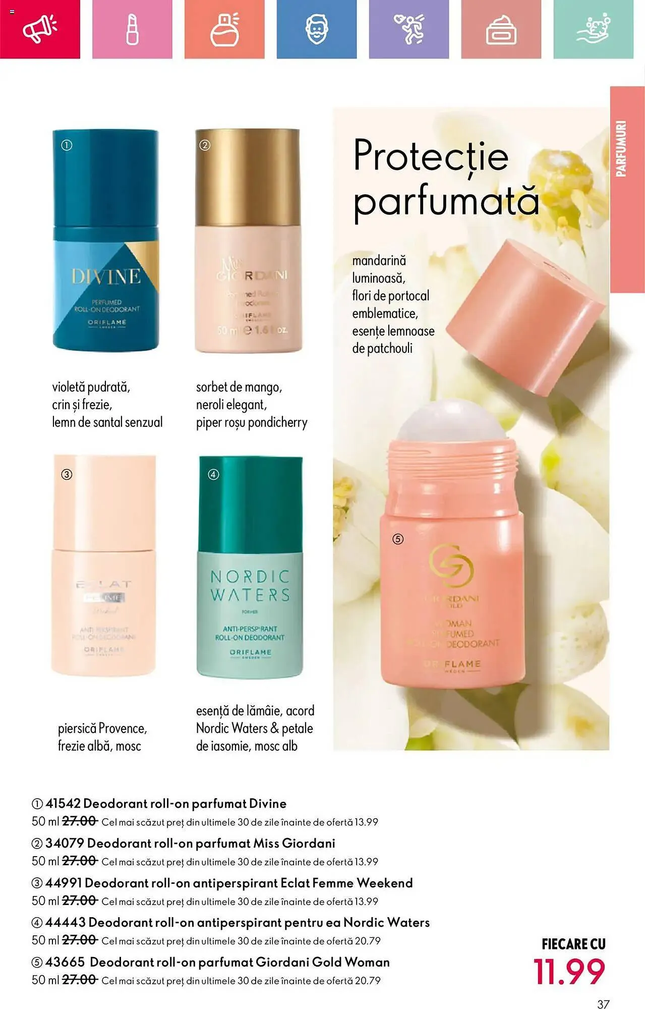 Catalog Catalog Oriflame de la 25 mai până la 14 iunie 2025 - Revista Pagina 37