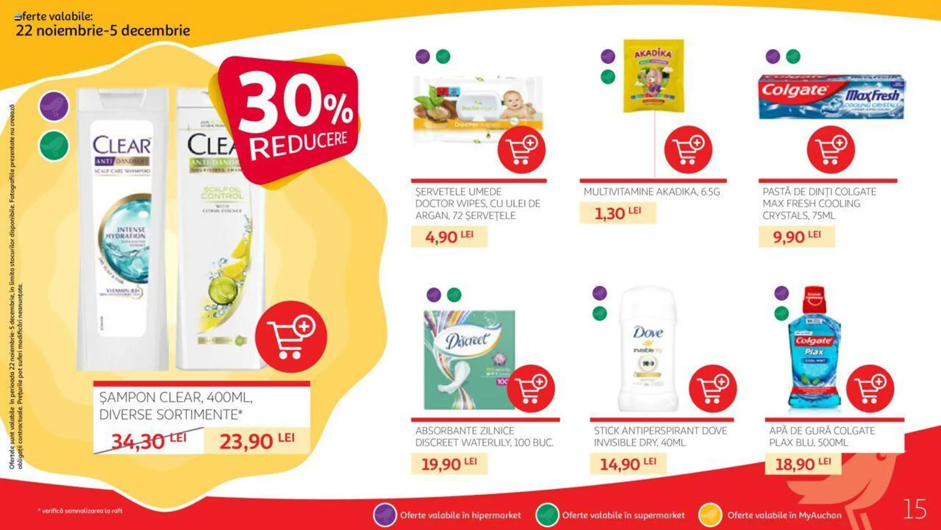 Catalog Auchan catalog de la 22 noiembrie până la 5 decembrie 2023 - Revista Pagina 15